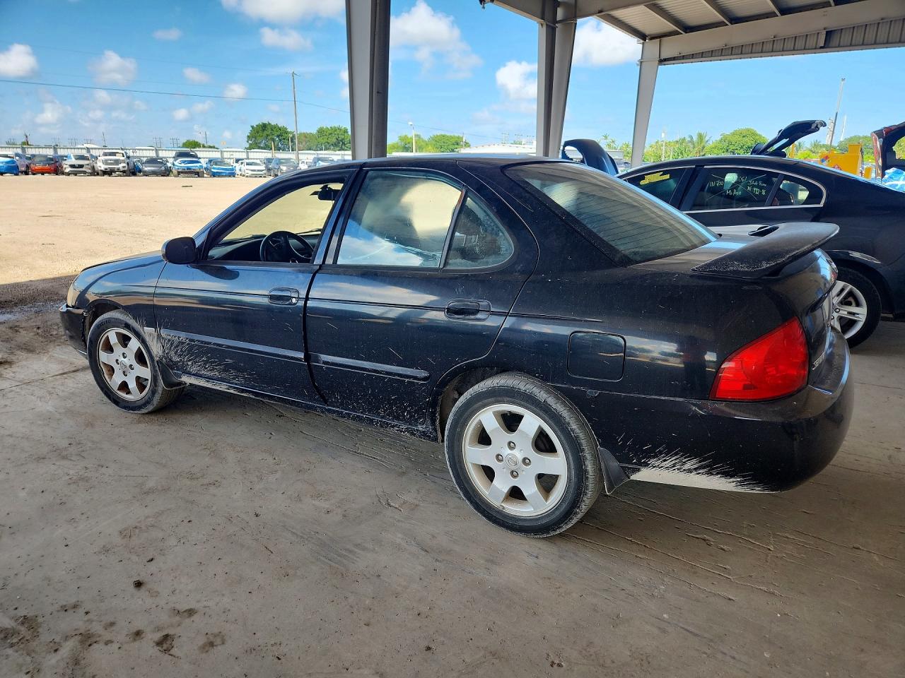 2006 Nissan Sentra 1.8 Black vin: 3N1CB51D26L576709