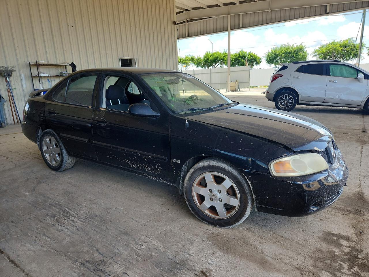 2006 Nissan Sentra 1.8 Black vin: 3N1CB51D26L576709