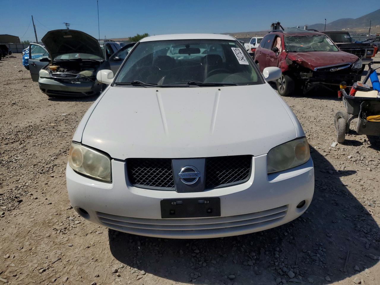 2006 Nissan Sentra 1.8 White vin: 3N1CB51D26L602838