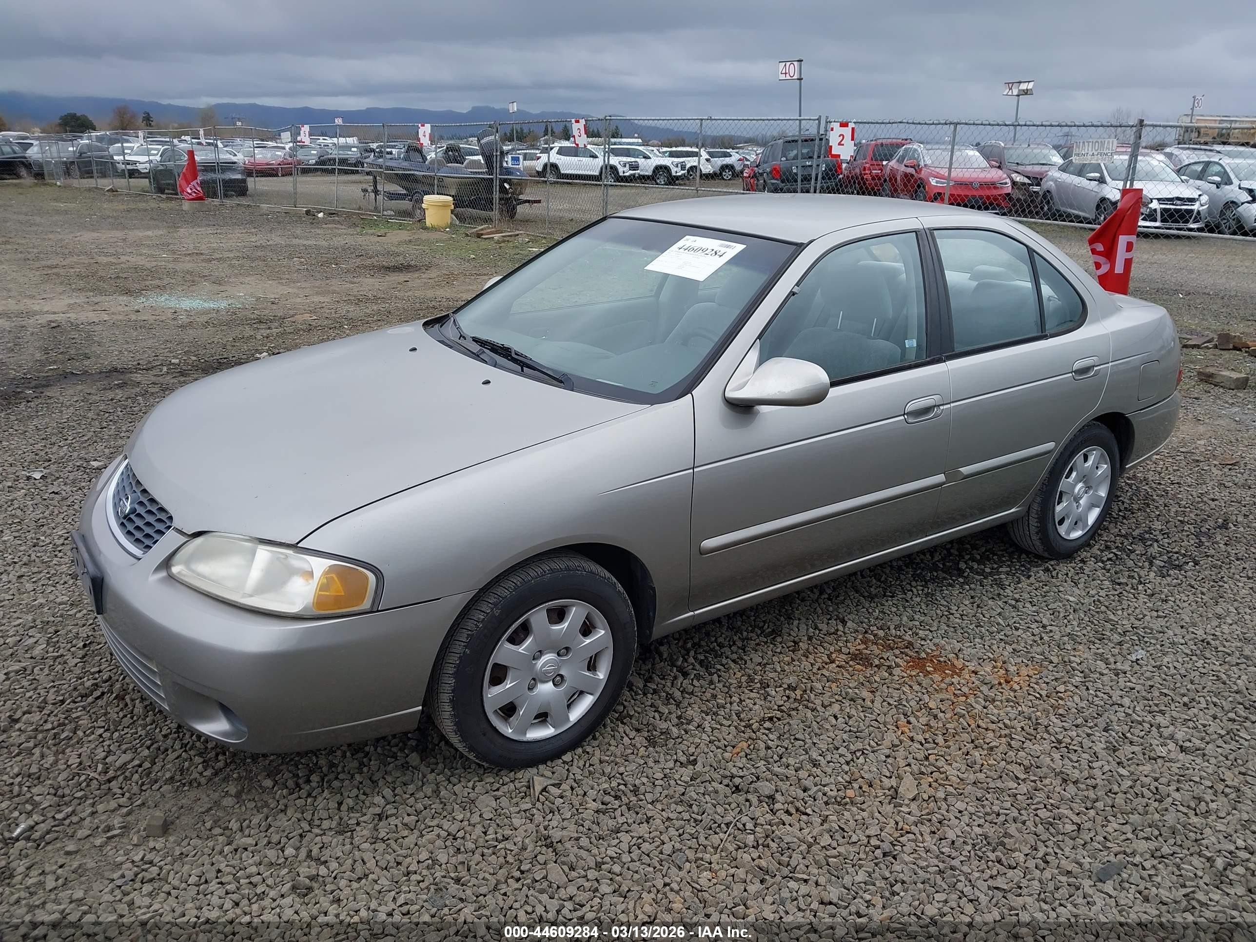2000 Nissan Sentra Gxe/xe Tan vin: 3N1CB51D2YL300419