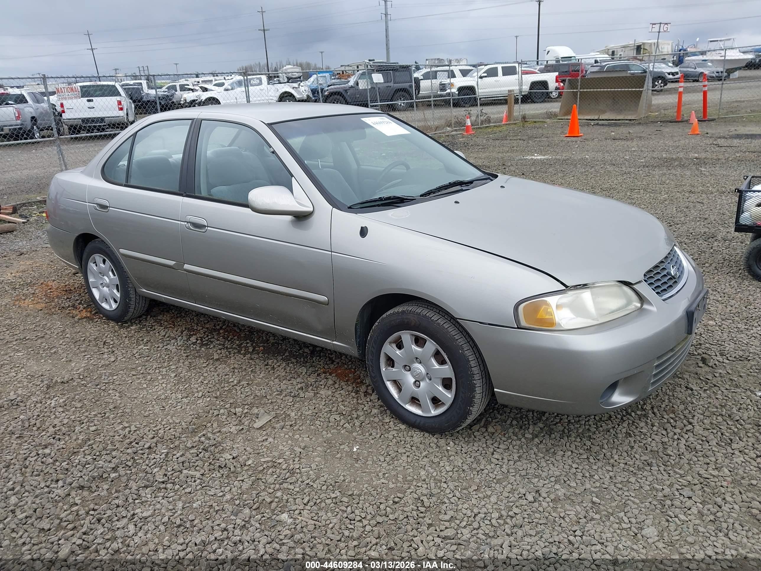 2000 Nissan Sentra Gxe/xe Tan vin: 3N1CB51D2YL300419