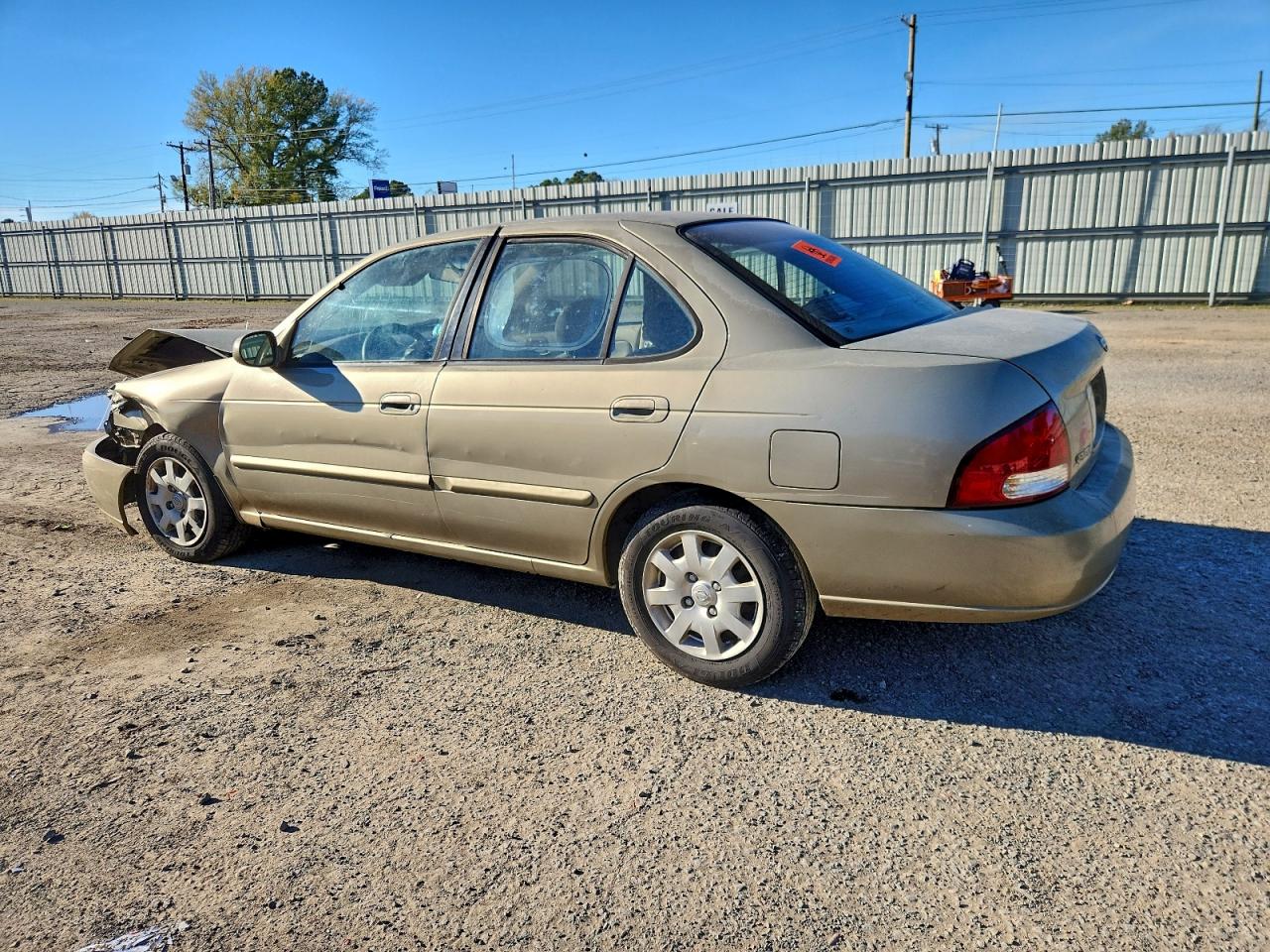 2000 Nissan Sentra Желто-коричневый vin: 3N1CB51D2YL308245