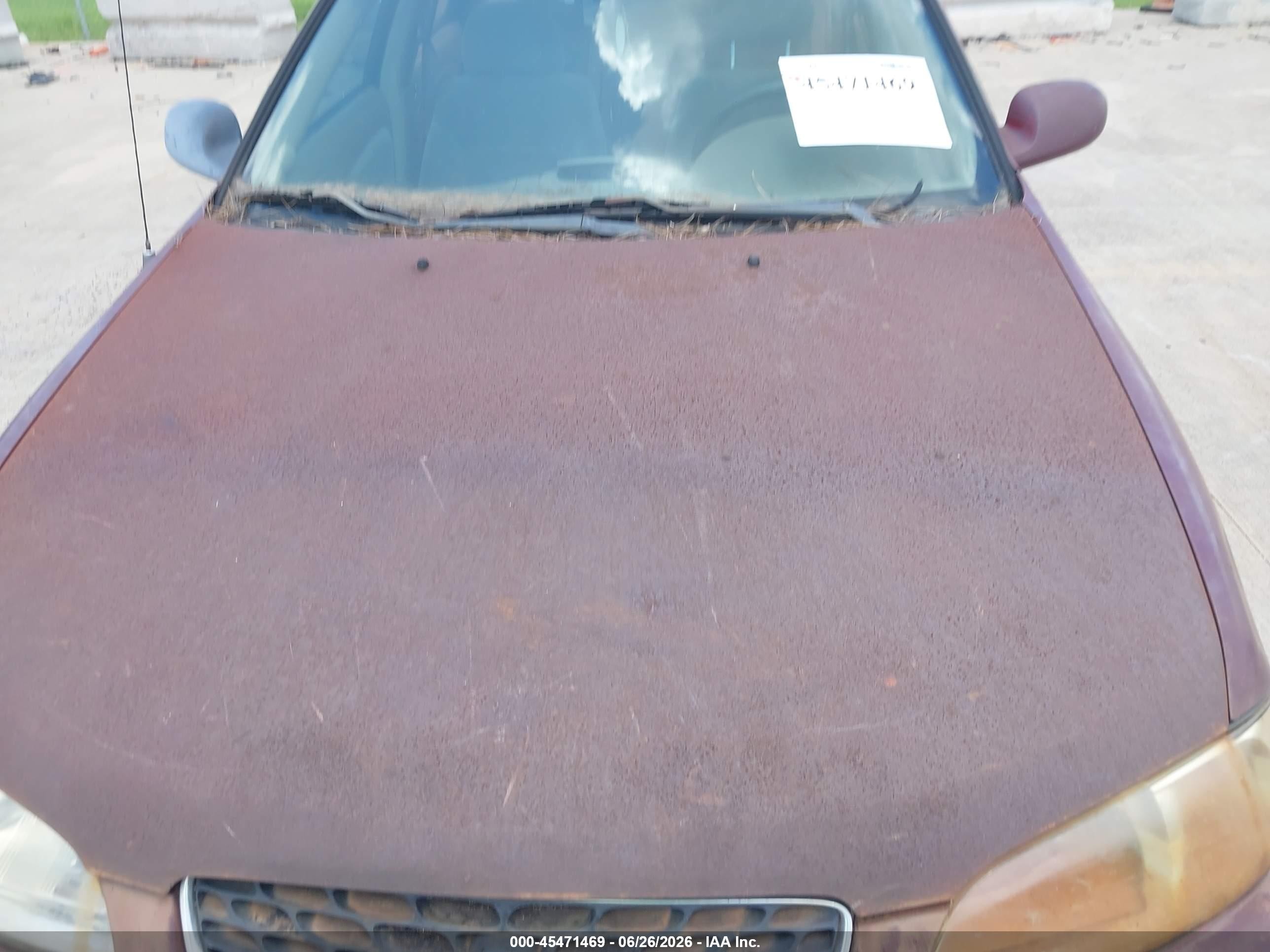 2002 Nissan Sentra Xe/gxe Red vin: 3N1CB51D32L667224