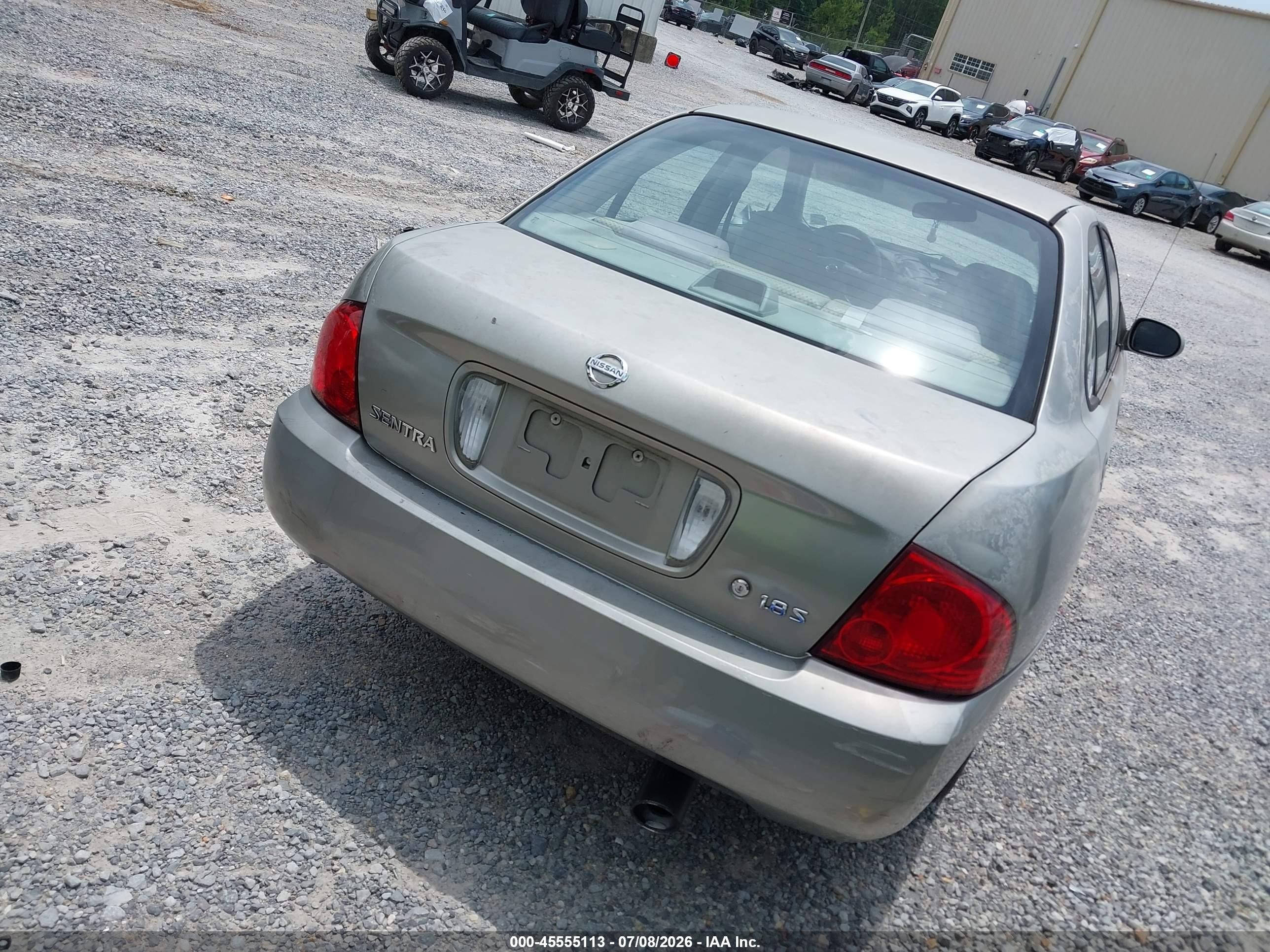 2004 Nissan Sentra 1.8s Cream vin: 3N1CB51D34L897400
