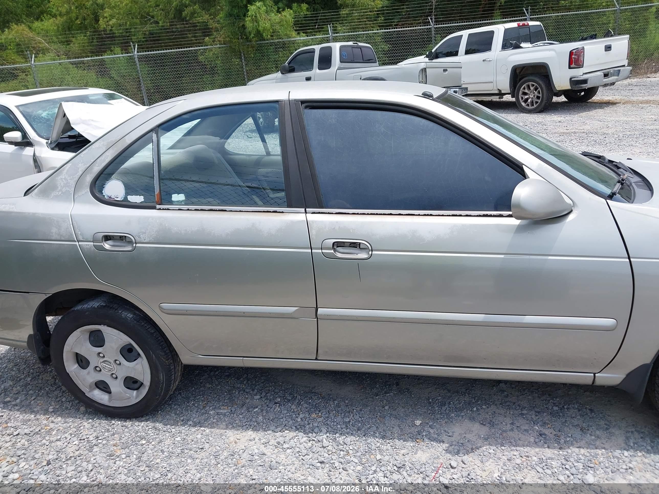 2004 Nissan Sentra 1.8s Cream vin: 3N1CB51D34L897400