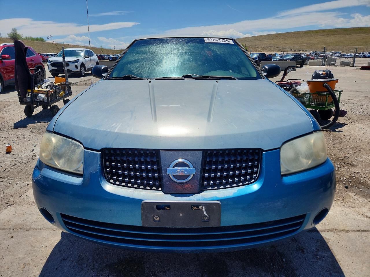 2004 Nissan Sentra 1.8 Turquoise vin: 3N1CB51D34L901459
