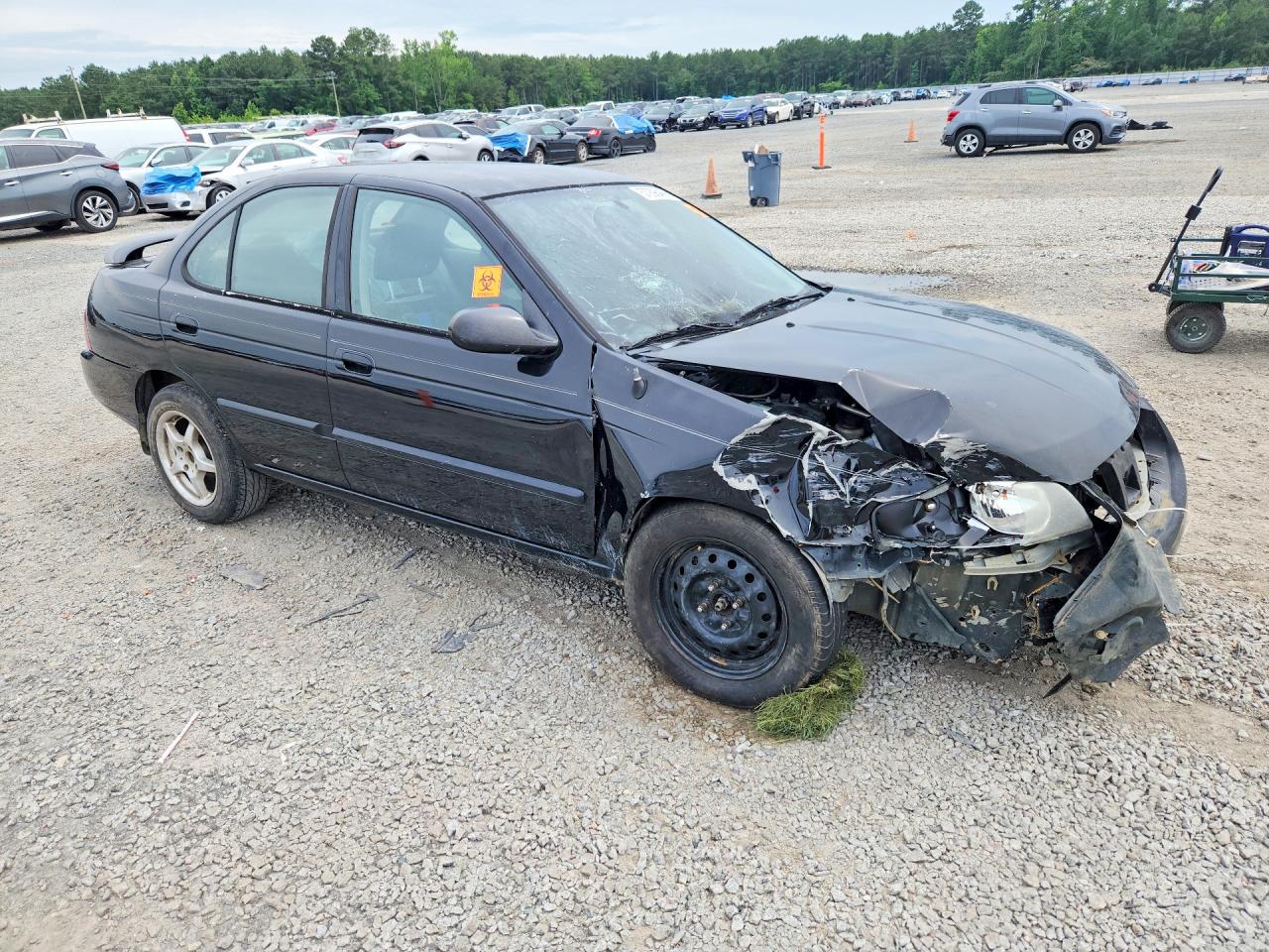 2005 Nissan Sentra Black vin: 3N1CB51D35L507364