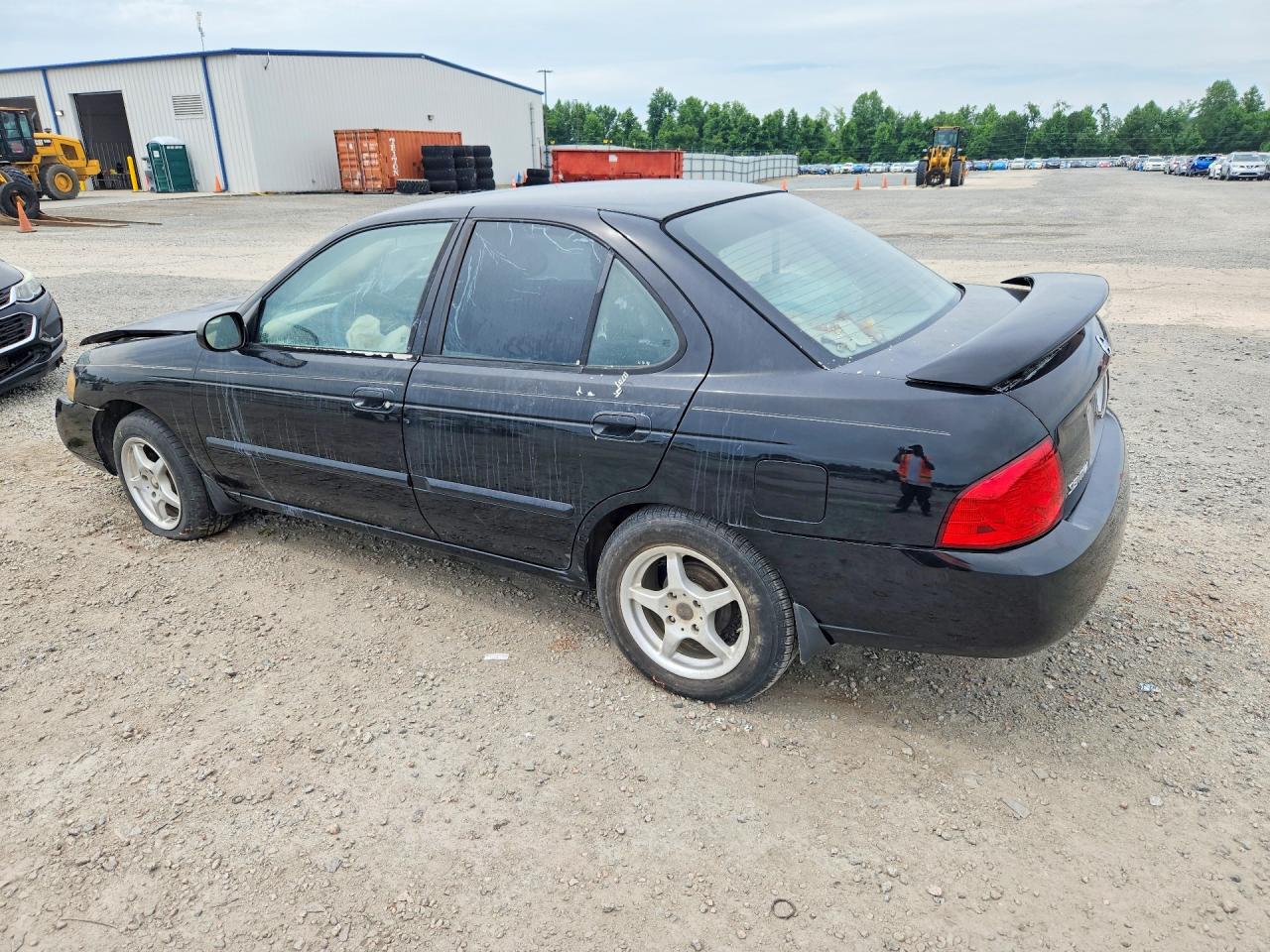 2005 Nissan Sentra Black vin: 3N1CB51D35L507364