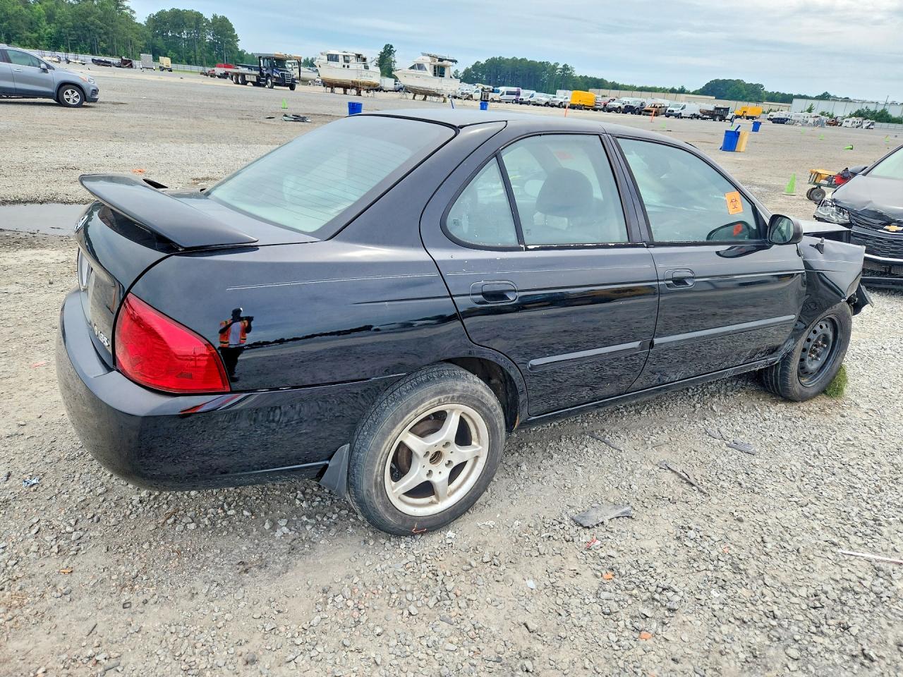 2005 Nissan Sentra Black vin: 3N1CB51D35L507364