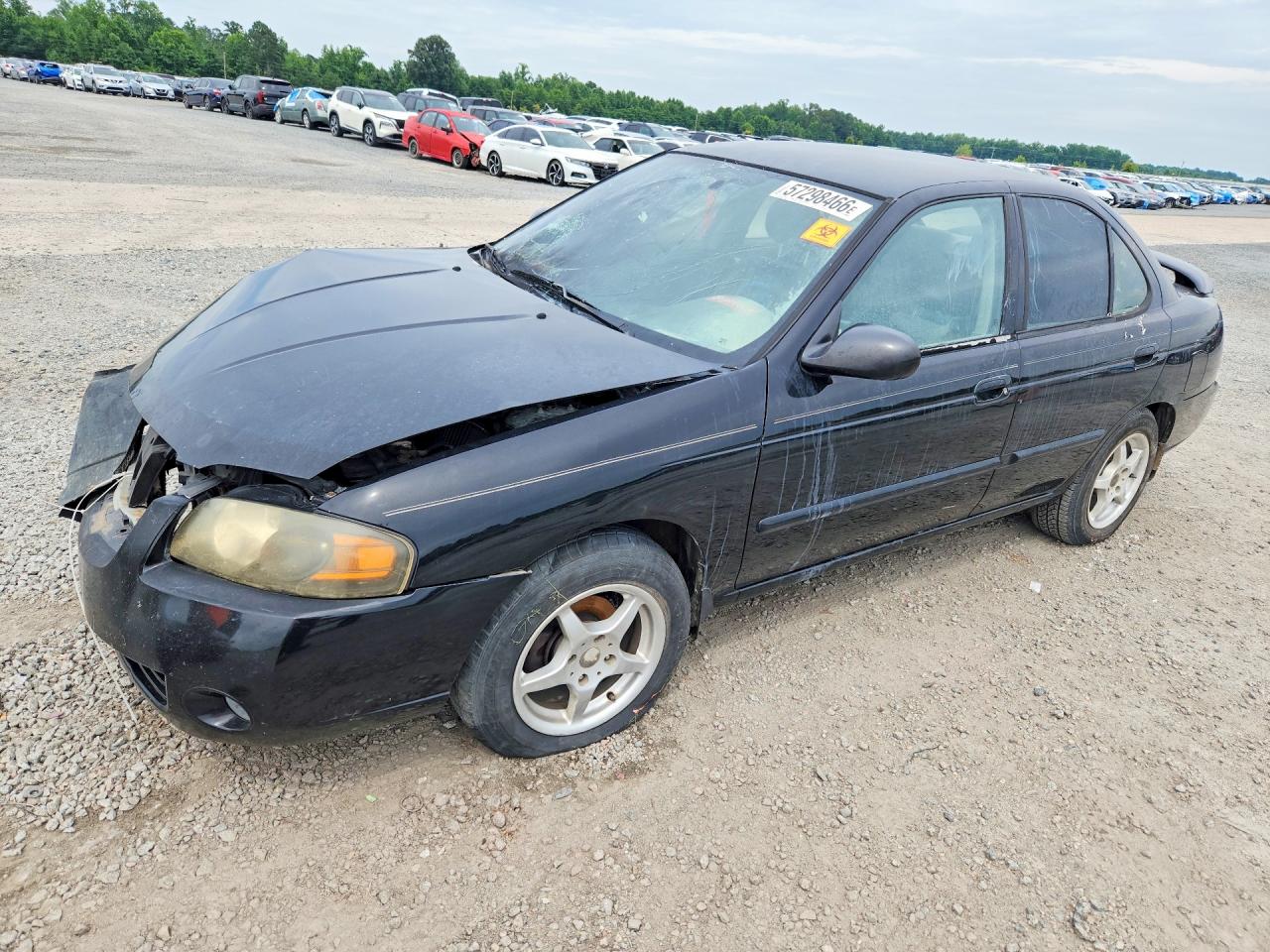 2005 Nissan Sentra Black vin: 3N1CB51D35L507364