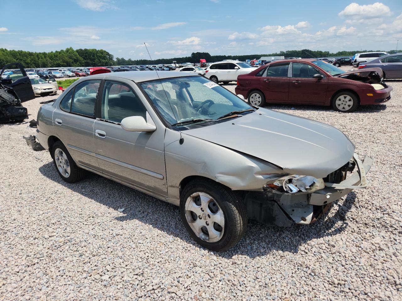 2006 Nissan Sentra 1.8 Tan vin: 3N1CB51D36L497131