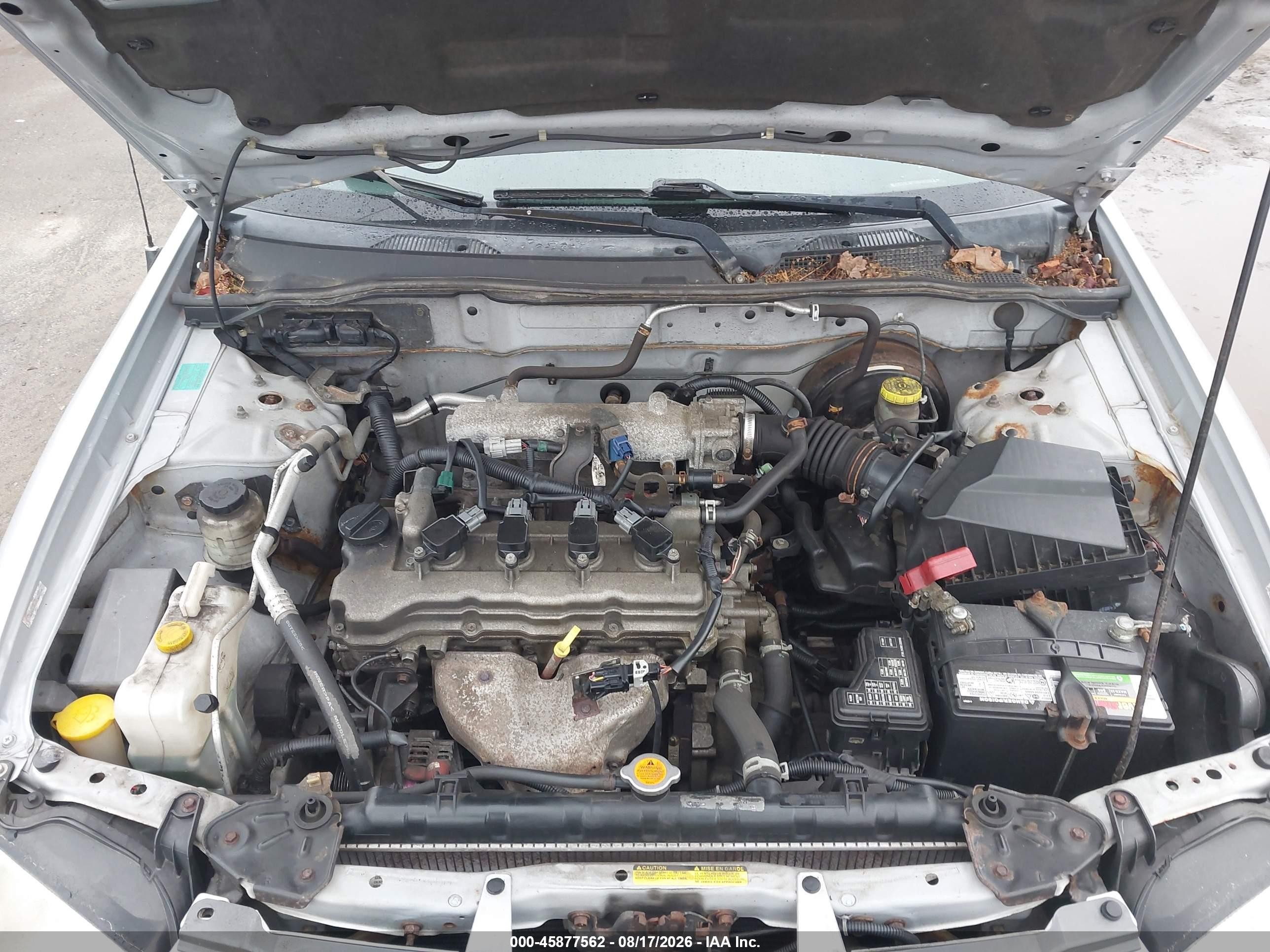 2006 Nissan Sentra 1.8s Silver vin: 3N1CB51D36L532914