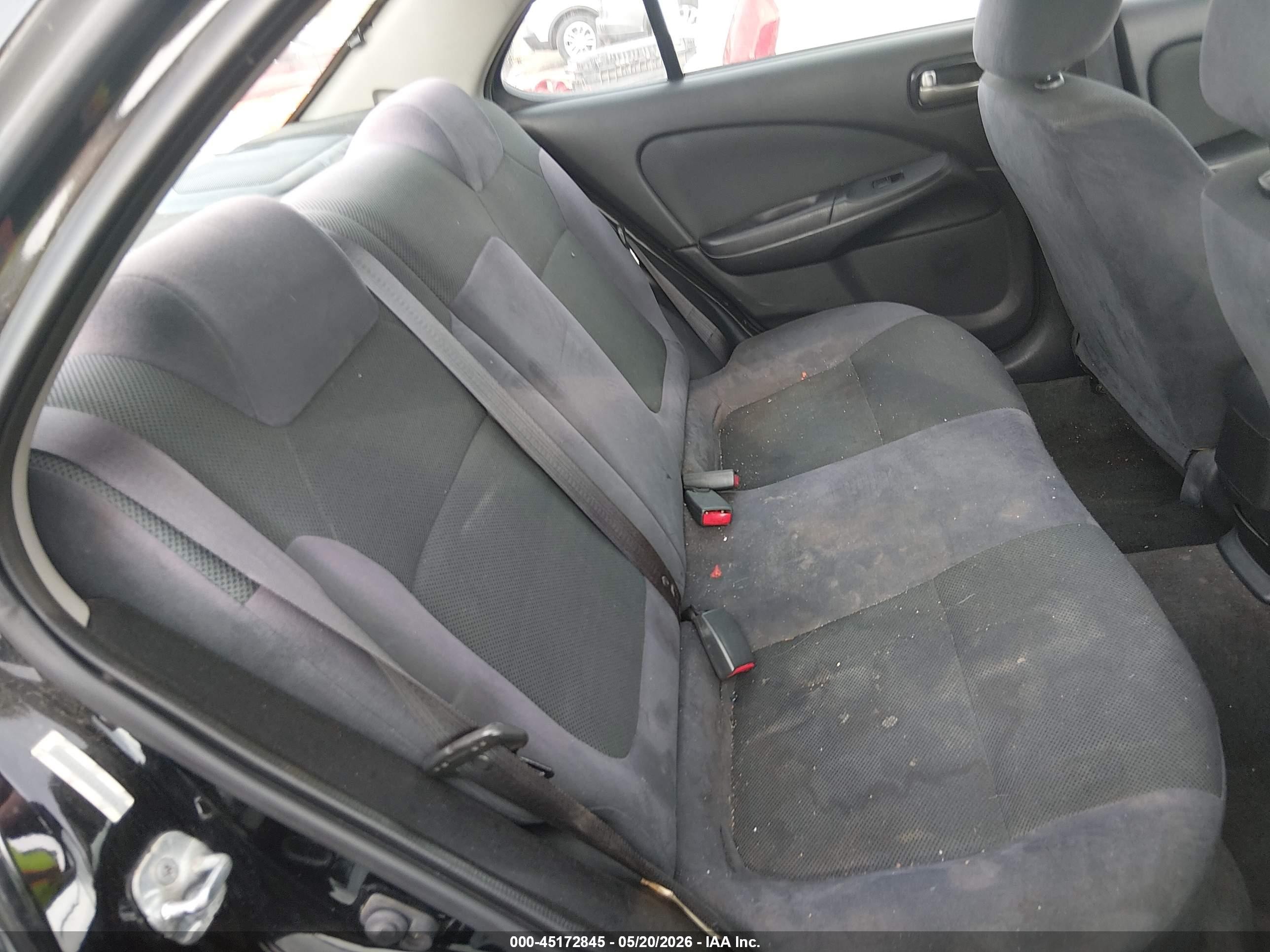 2006 Nissan Sentra 1.8s Black vin: 3N1CB51D36L612634