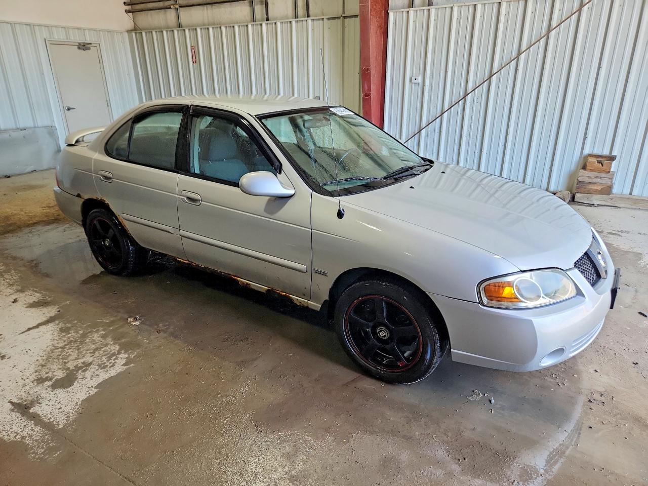 2006 Nissan Sentra 1.8 Silver vin: 3N1CB51D36L623293