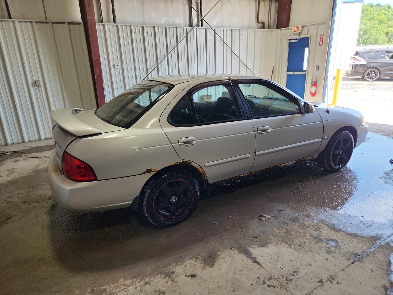 2006 Nissan Sentra 1.8 Silver vin: 3N1CB51D36L623293 Damage: Right Rear Wheel Housing, Corrosion, Severe Damage