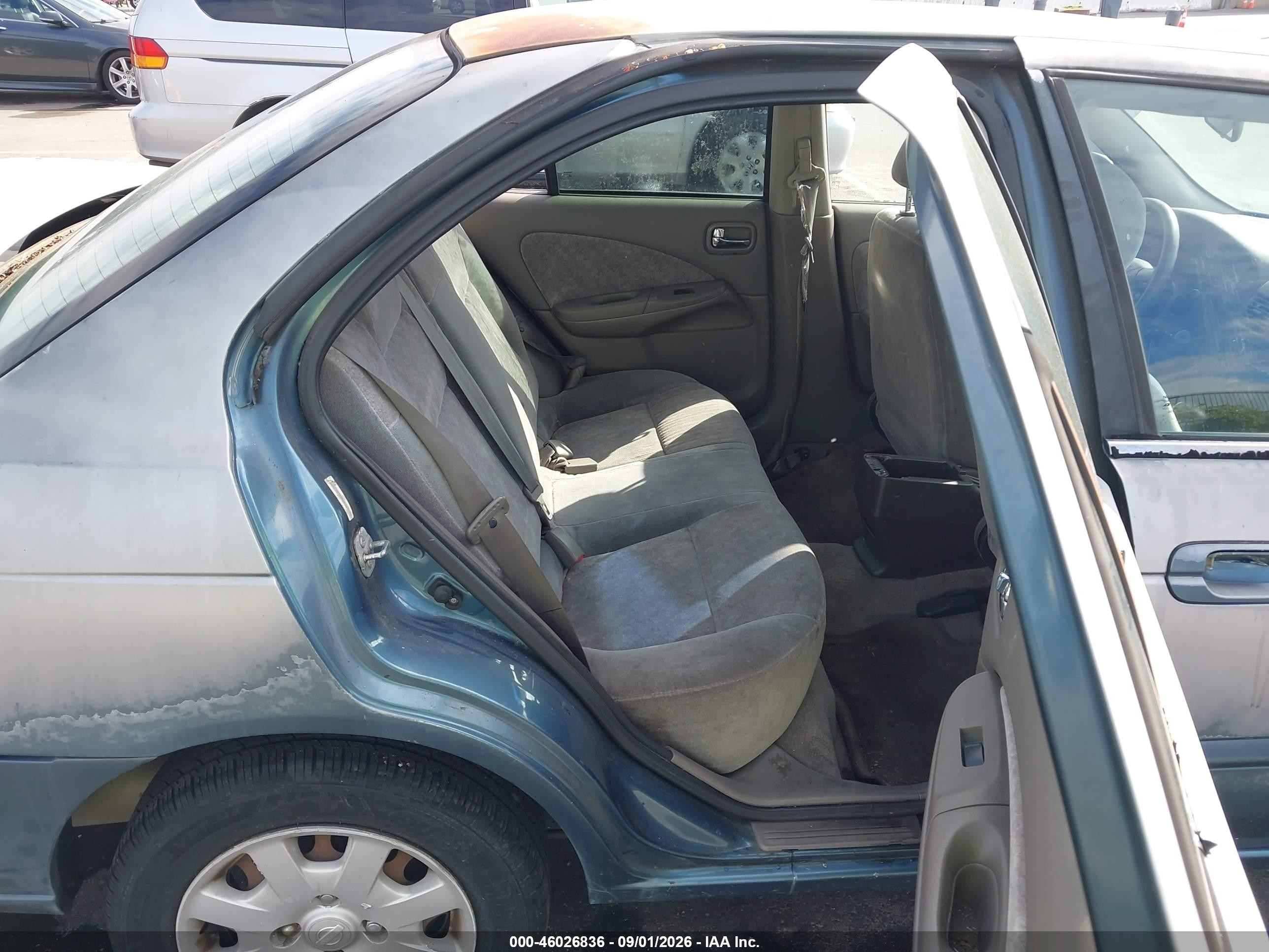 2001 Nissan Sentra Gxe Blue vin: 3N1CB51D41L522370