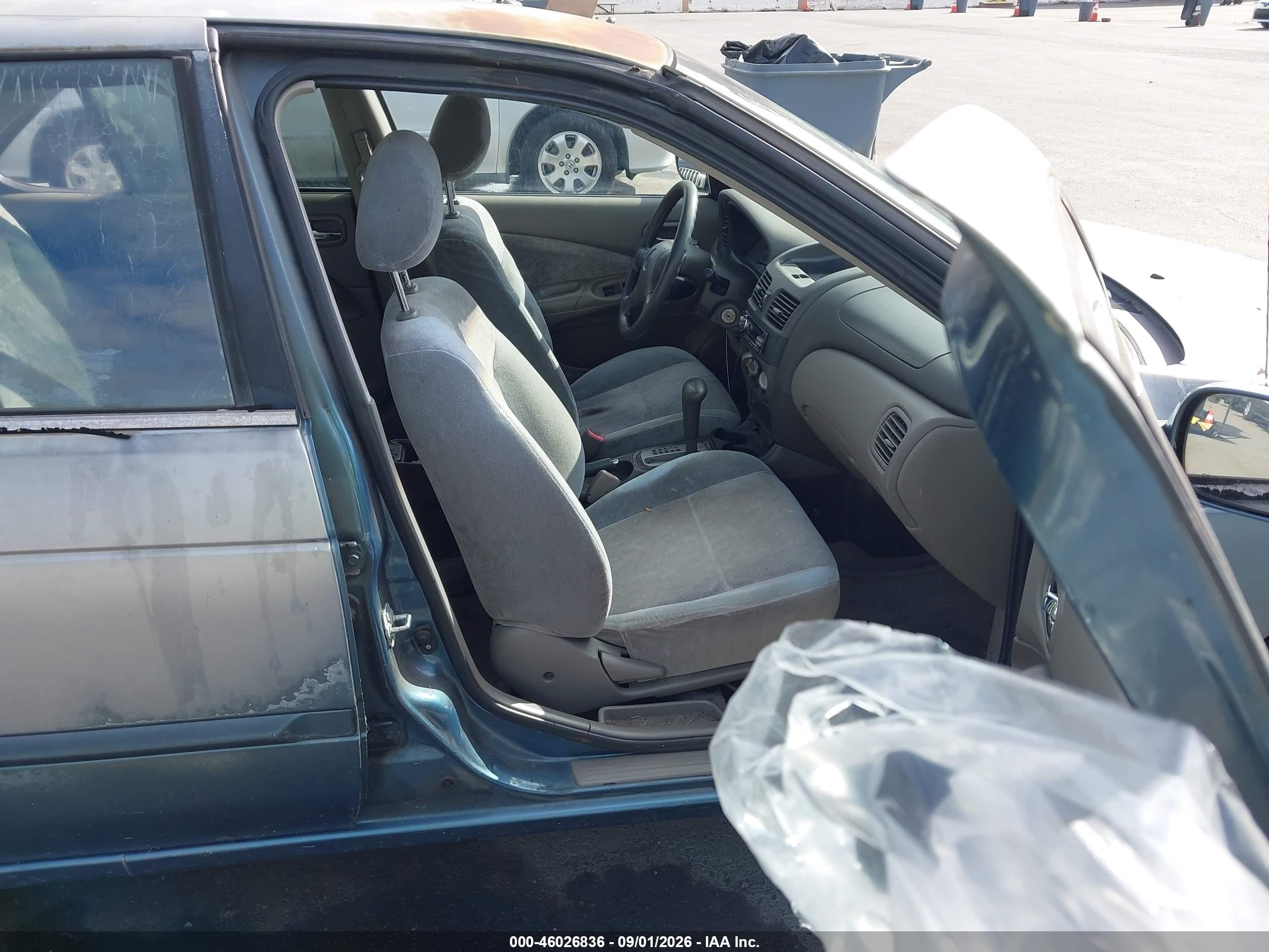2001 Nissan Sentra Gxe Blue vin: 3N1CB51D41L522370