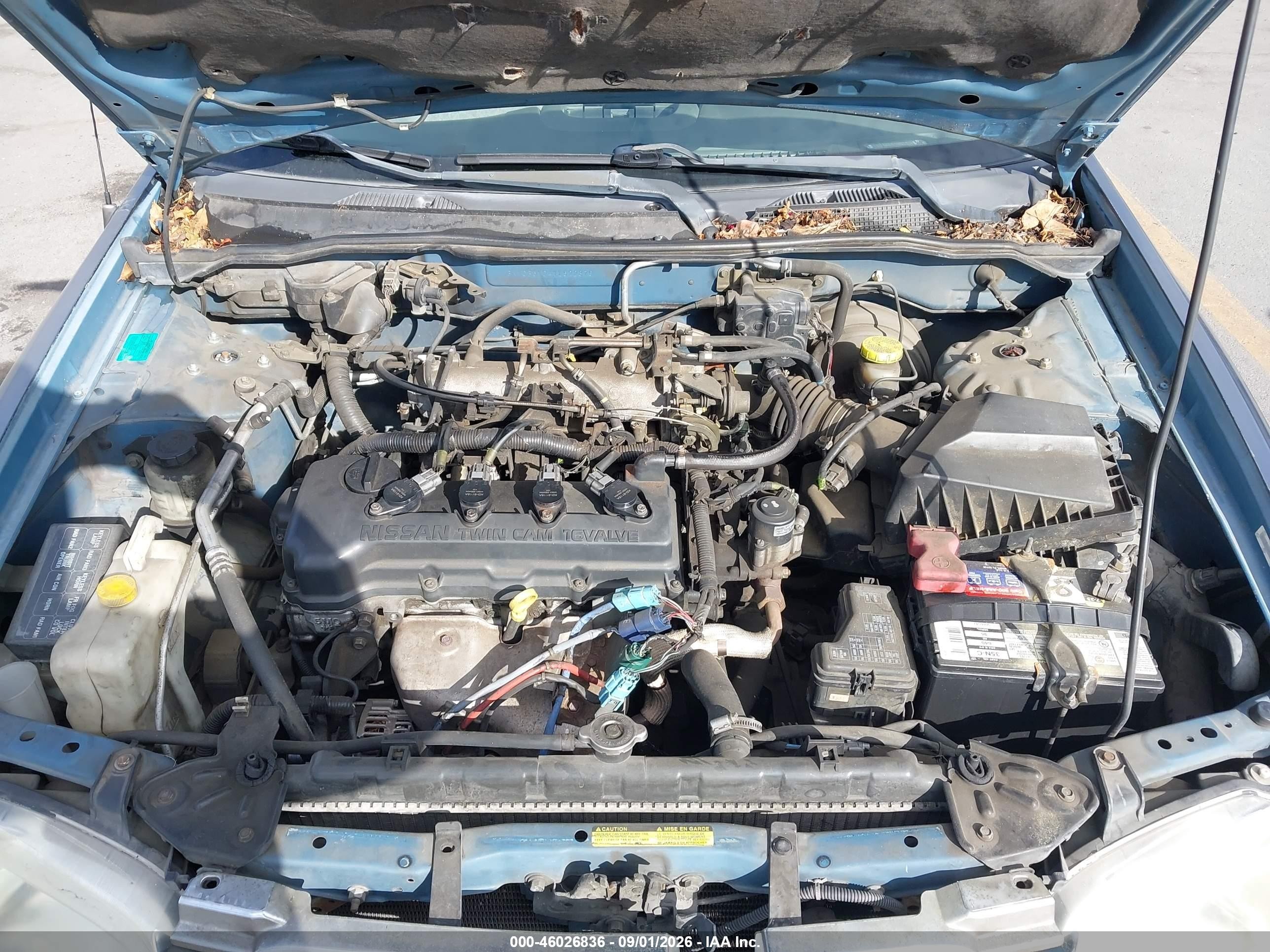 2001 Nissan Sentra Gxe Blue vin: 3N1CB51D41L522370
