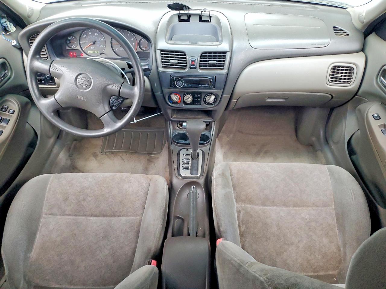 2002 Nissan Sentra Xe Серебряный vin: 3N1CB51D42L624933