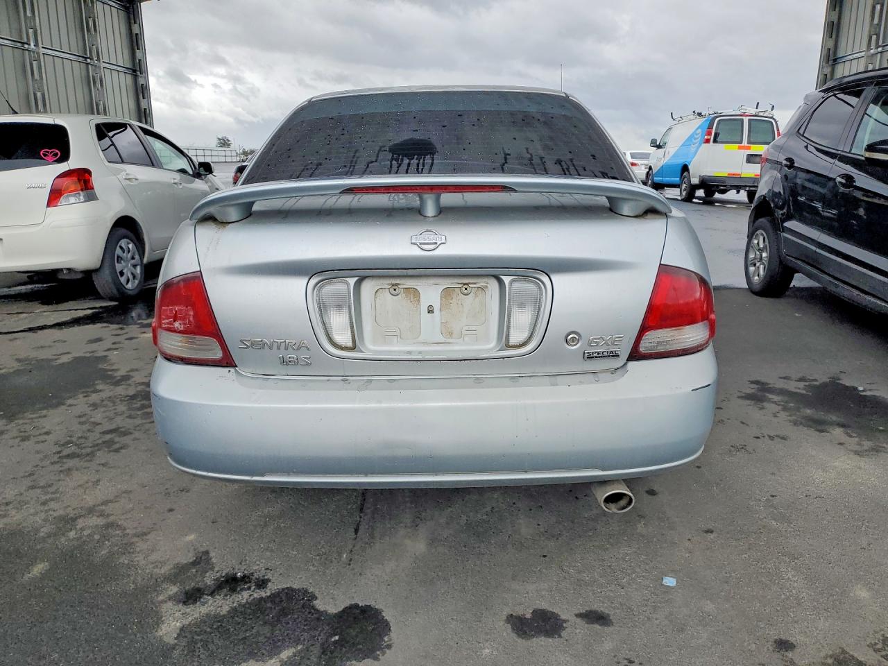 2002 Nissan Sentra Xe Серебряный vin: 3N1CB51D42L624933