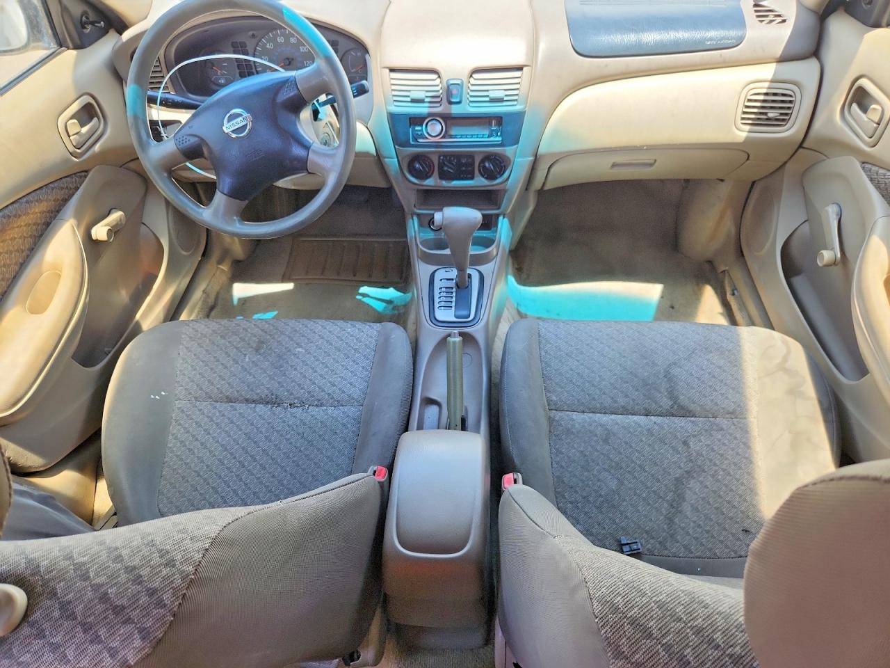 2003 Nissan Sentra Xe White vin: 3N1CB51D43L788605