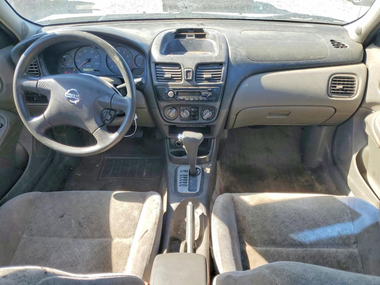 2003 Nissan Sentra Xe Серебряный vin: 3N1CB51D43L792301