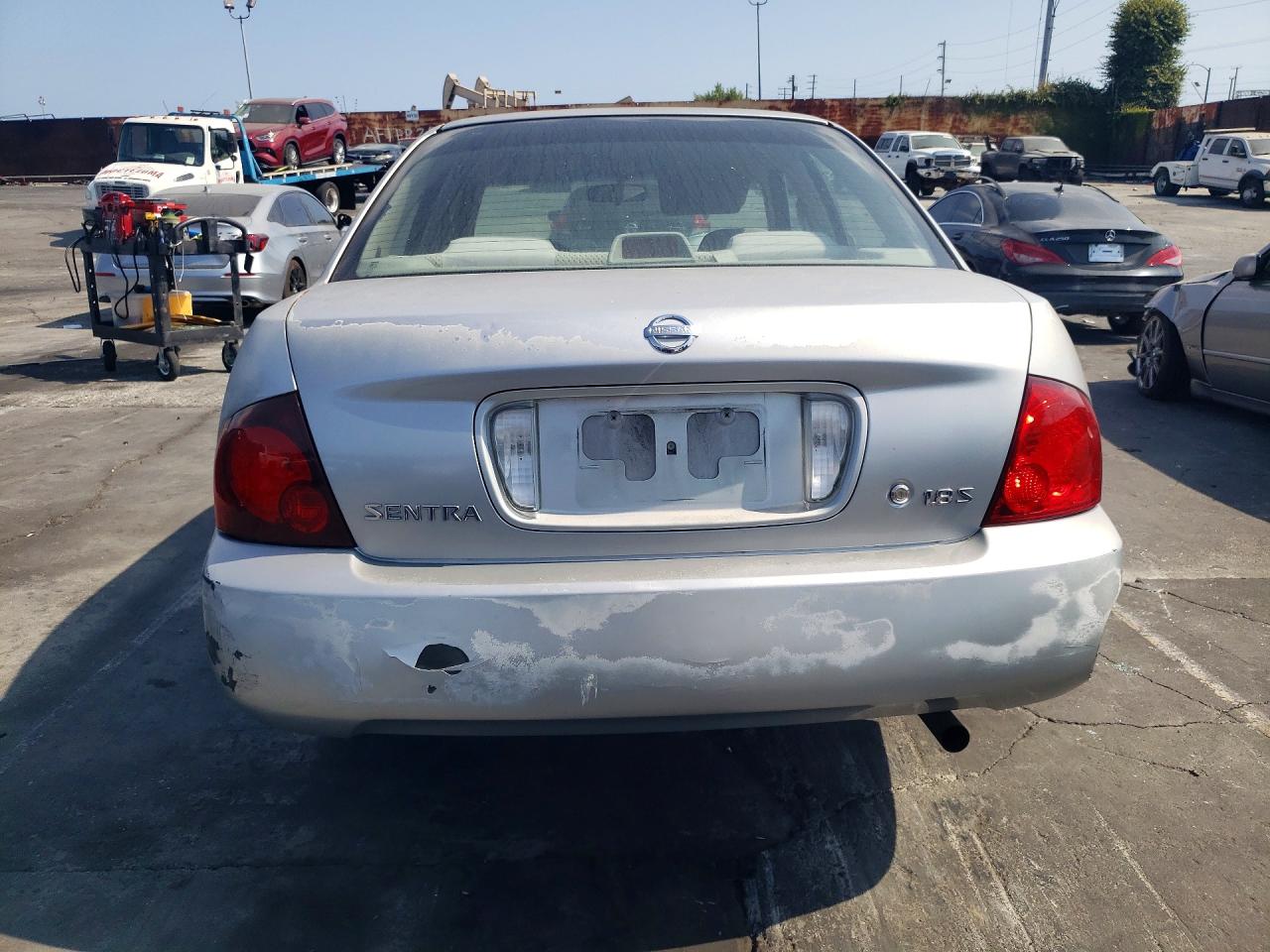 2004 Nissan Sentra 1.8 Gray vin: 3N1CB51D44L462238