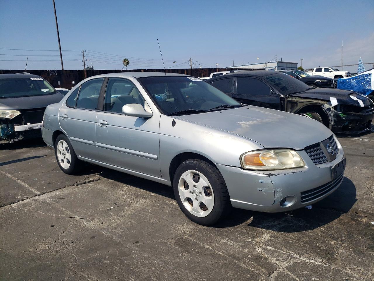 2004 Nissan Sentra 1.8 Gray vin: 3N1CB51D44L462238