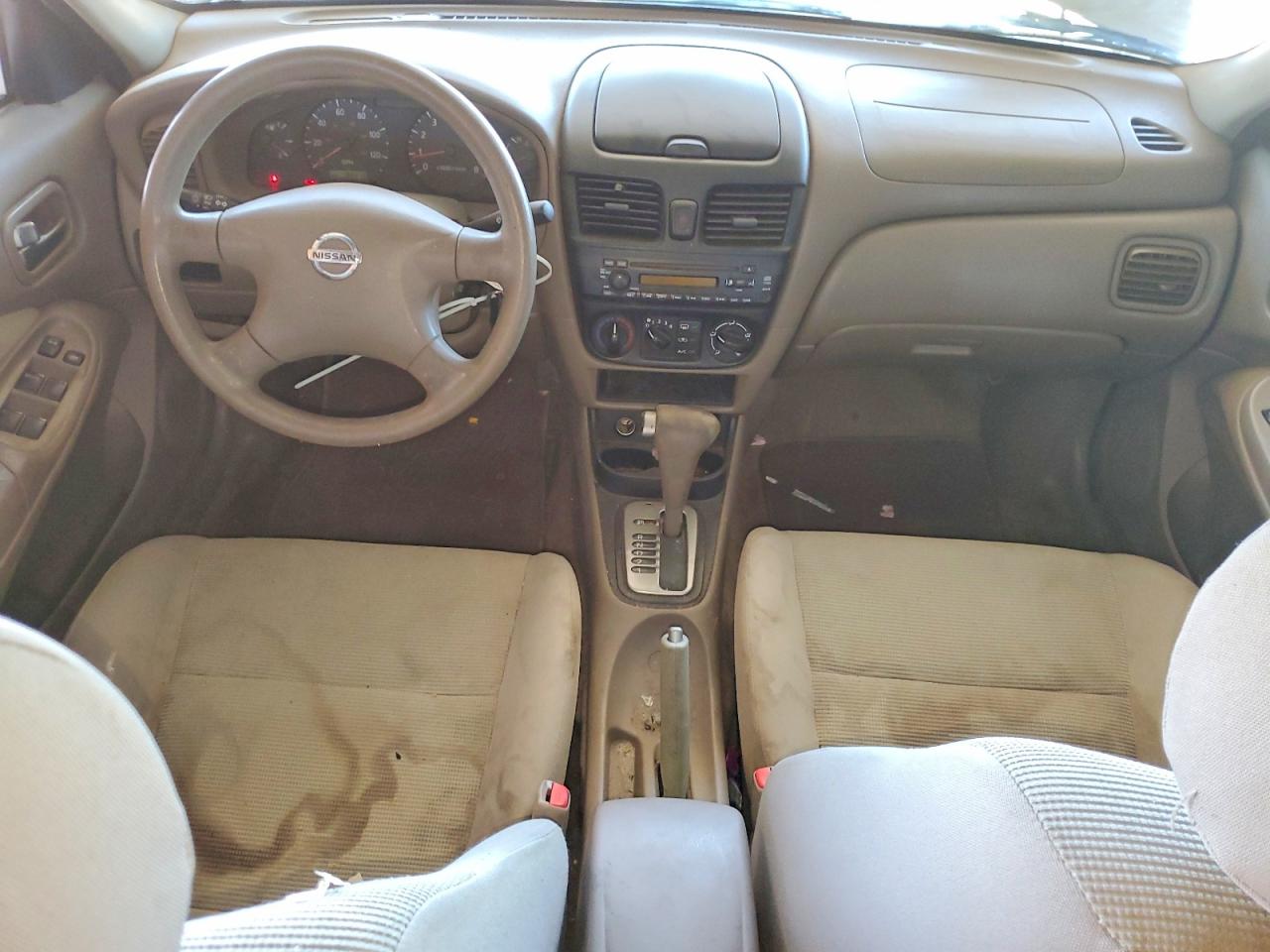 2004 Nissan Sentra 1.8 White vin: 3N1CB51D44L484773