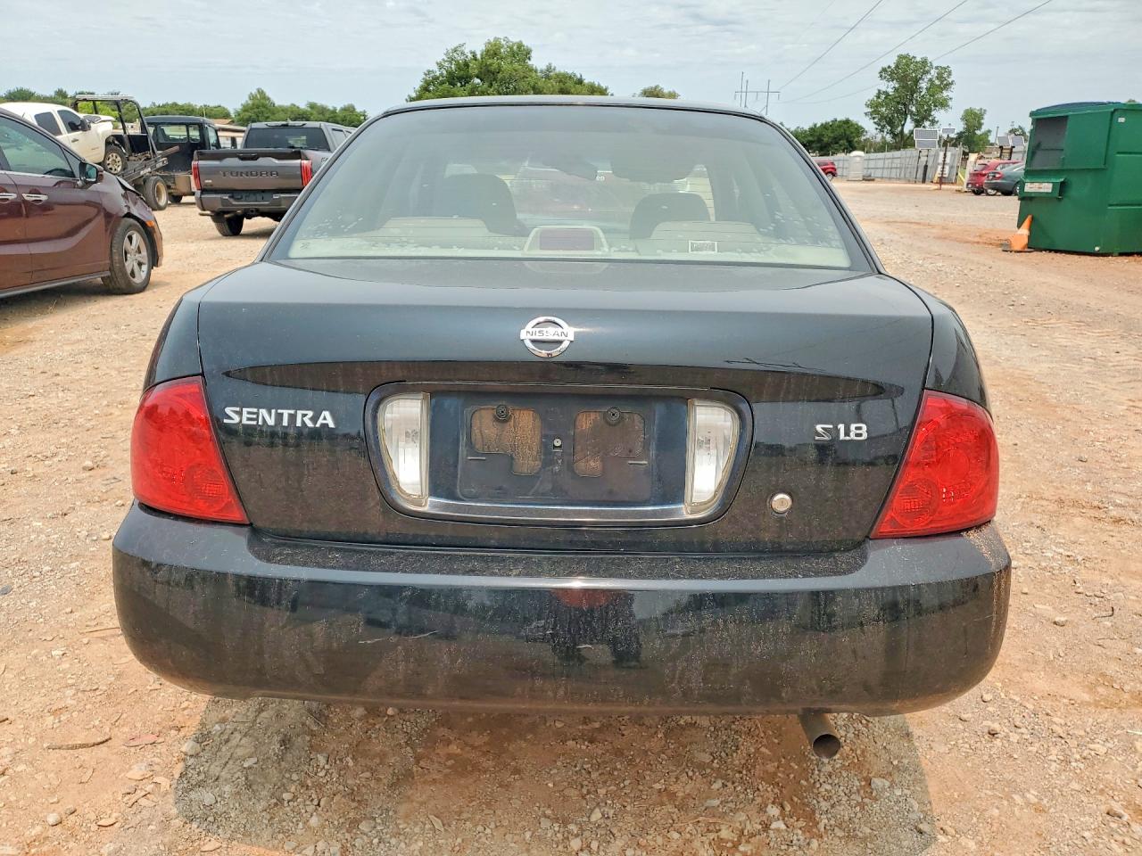 2004 Nissan Sentra Black vin: 3N1CB51D44L875745