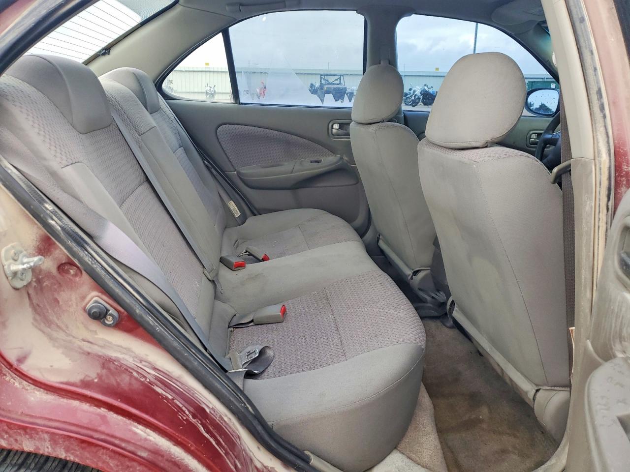 2004 Nissan Sentra 1.8 Burgundy vin: 3N1CB51D44L897843