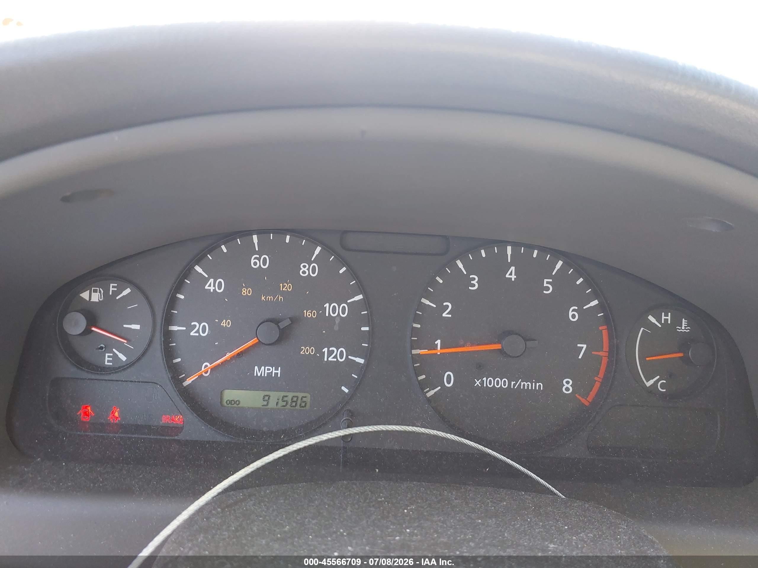 2004 Nissan Sentra 1.8s Silver vin: 3N1CB51D44L919419