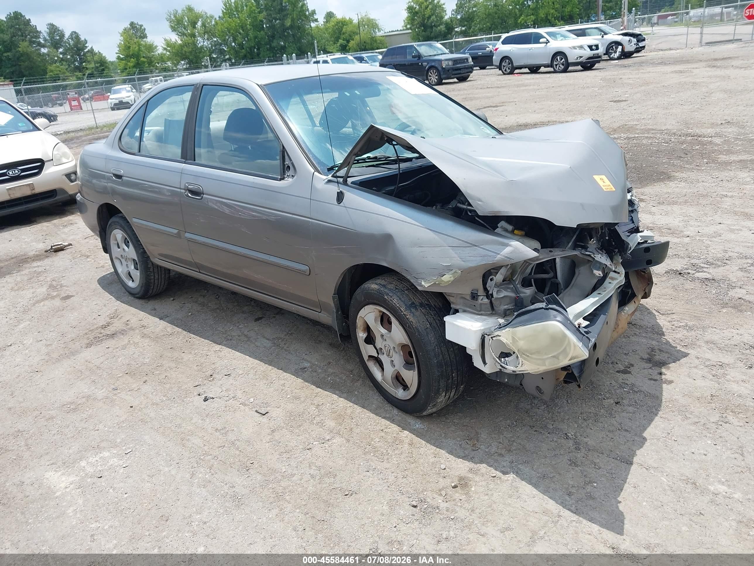2005 Nissan Sentra 1.8 Brown vin: 3N1CB51D45L458224