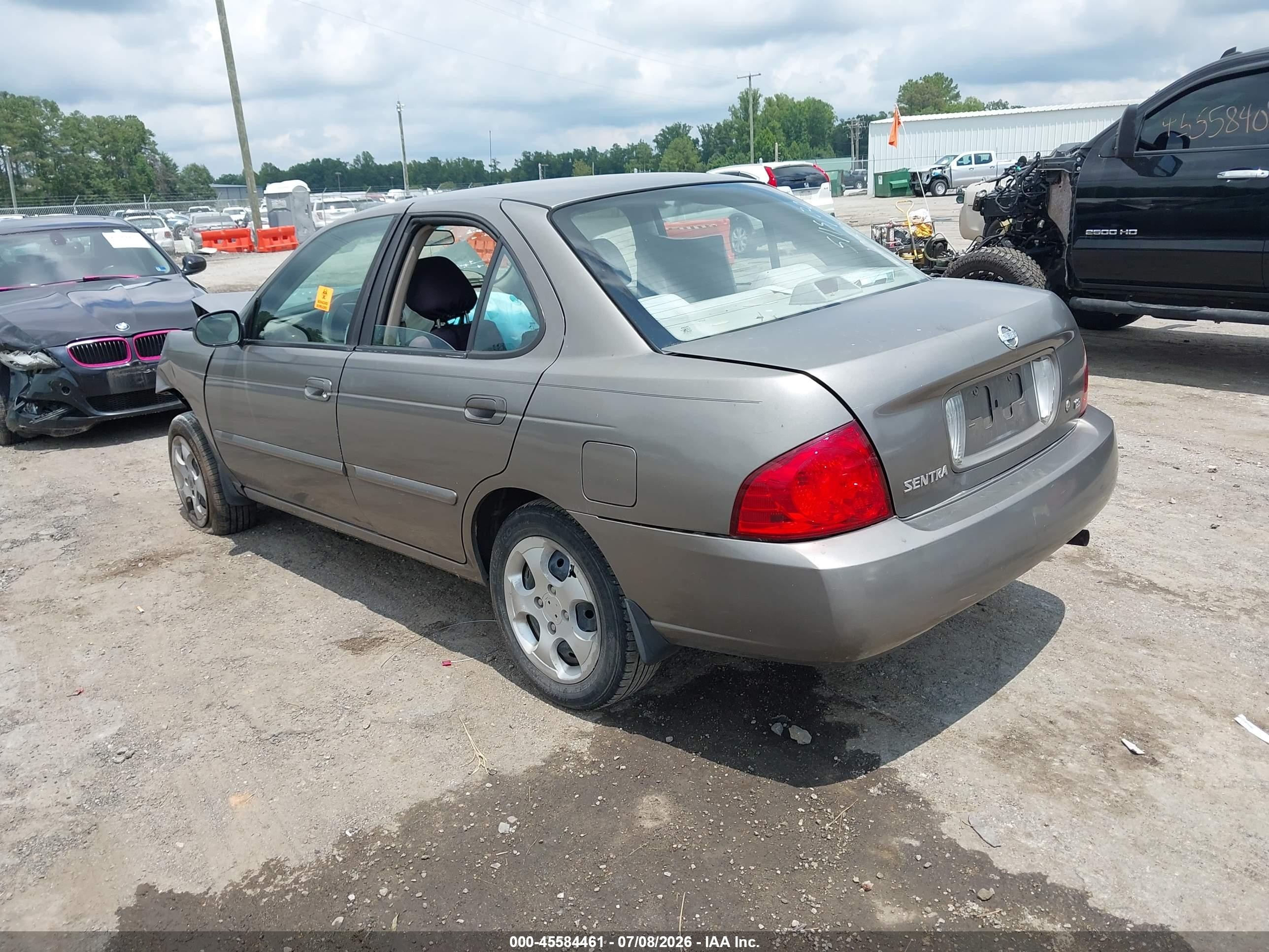 2005 Nissan Sentra 1.8 Brown vin: 3N1CB51D45L458224