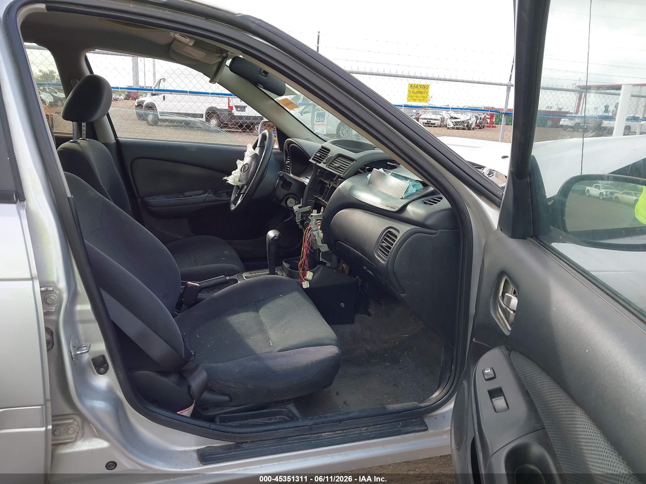 2005 Nissan Sentra 1.8s Silver vin: 3N1CB51D45L488890