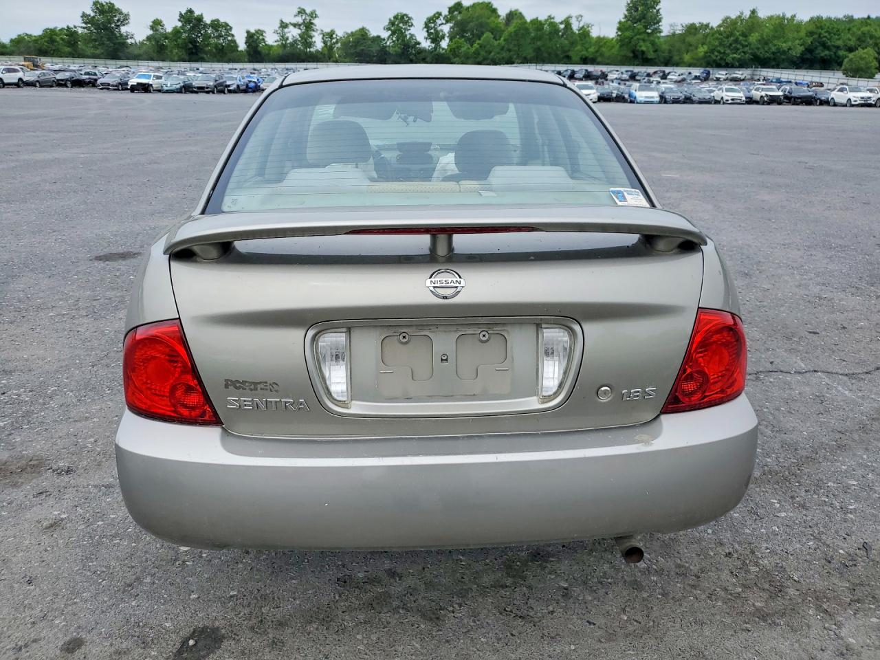 2005 Nissan Sentra Brown vin: 3N1CB51D45L510404