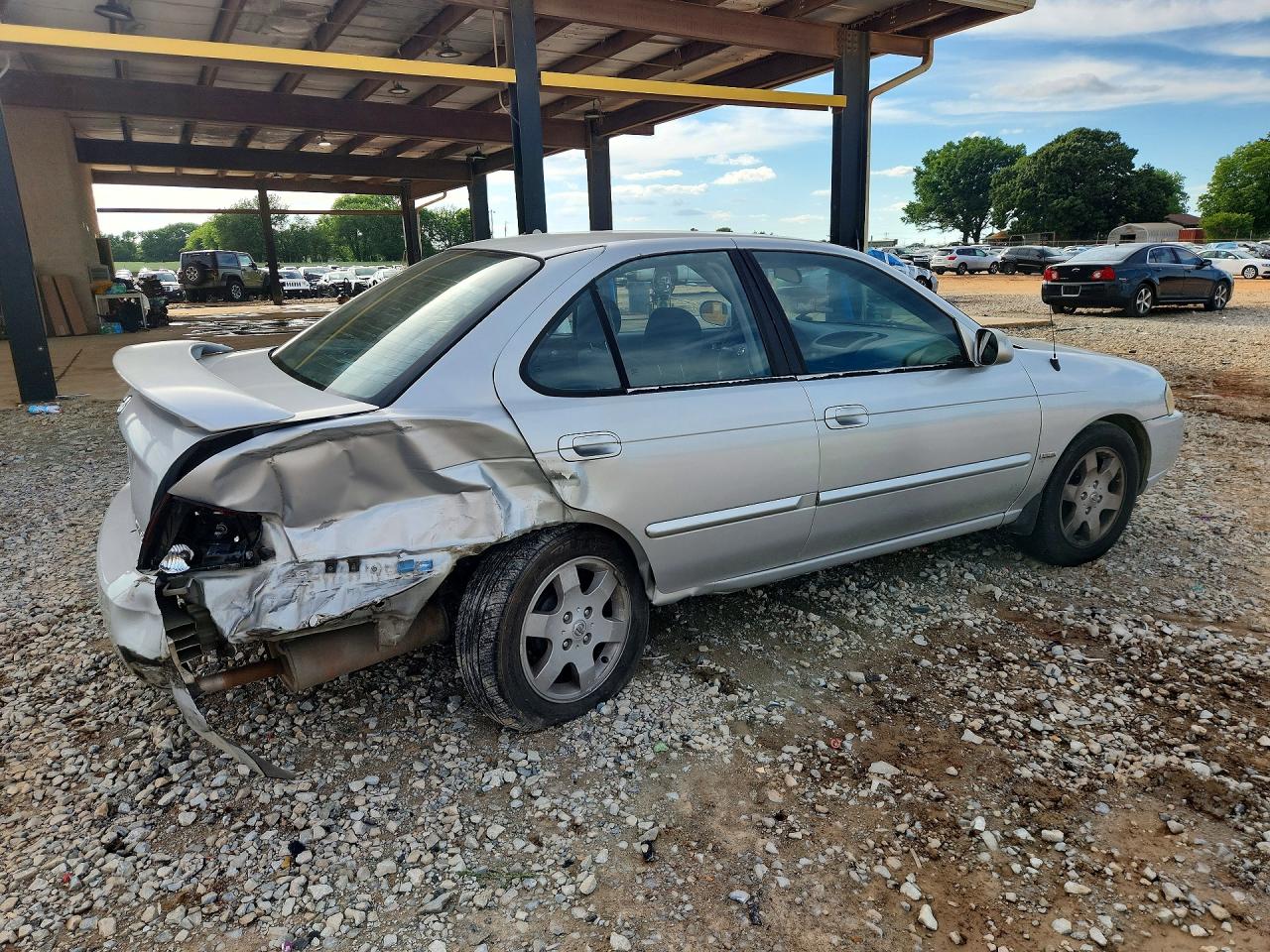 2005 Nissan Sentra 1.8 Silver vin: 3N1CB51D45L560817