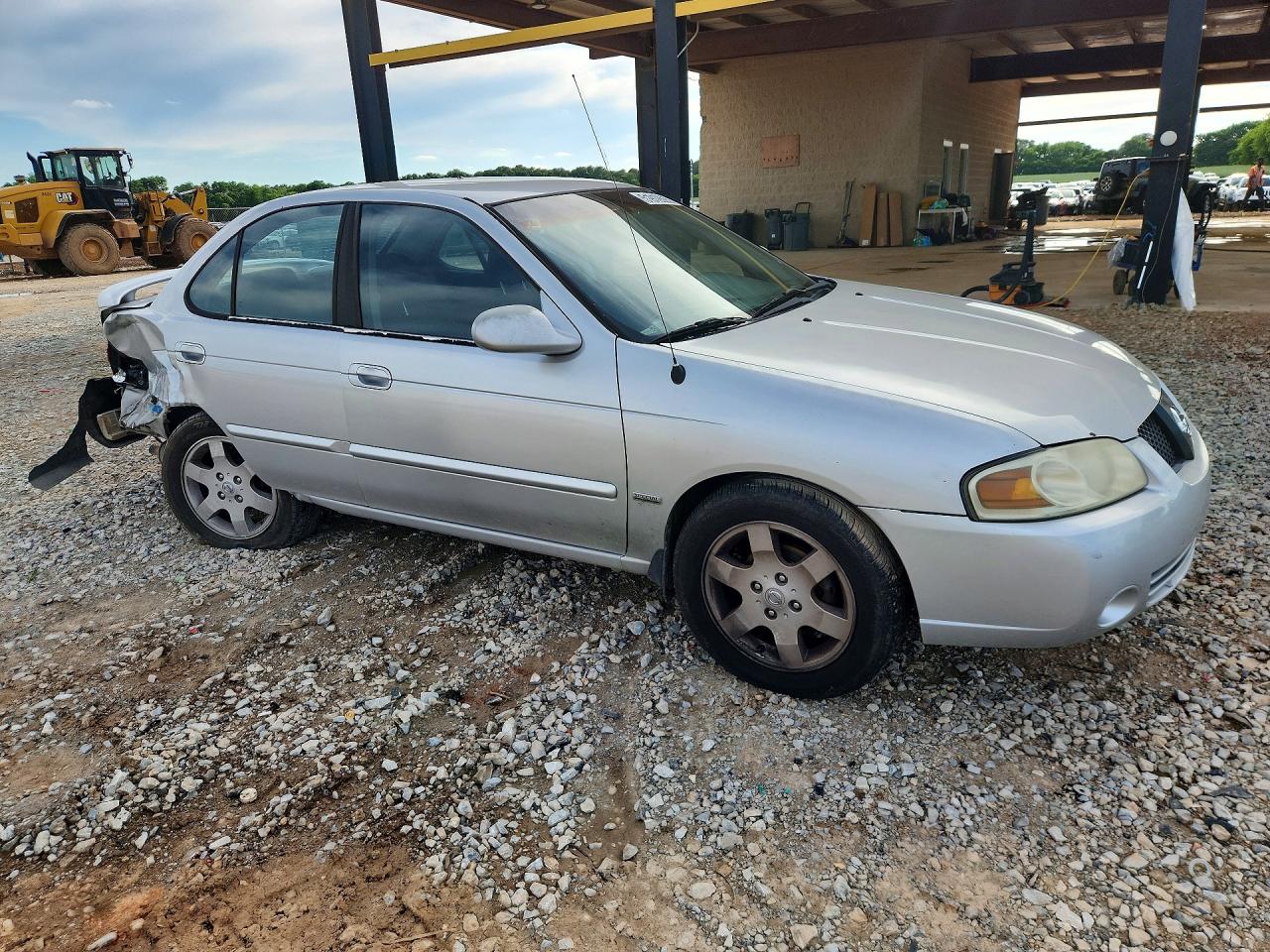 2005 Nissan Sentra 1.8 Silver vin: 3N1CB51D45L560817