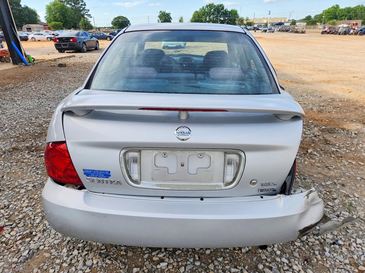 2005 Nissan Sentra 1.8 Silver vin: 3N1CB51D45L560817