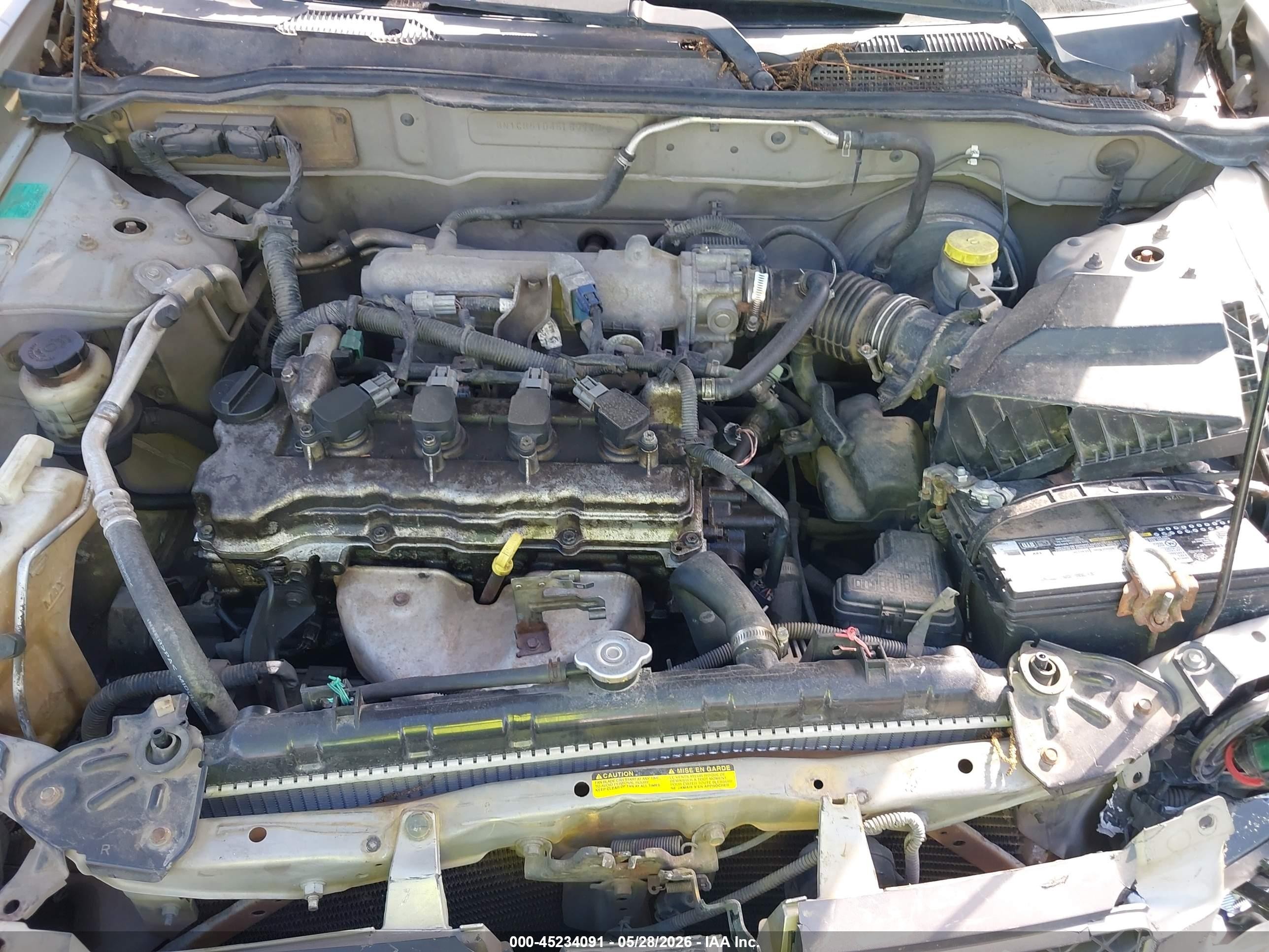 2005 Nissan Sentra 1.8s Silver vin: 3N1CB51D45L591114