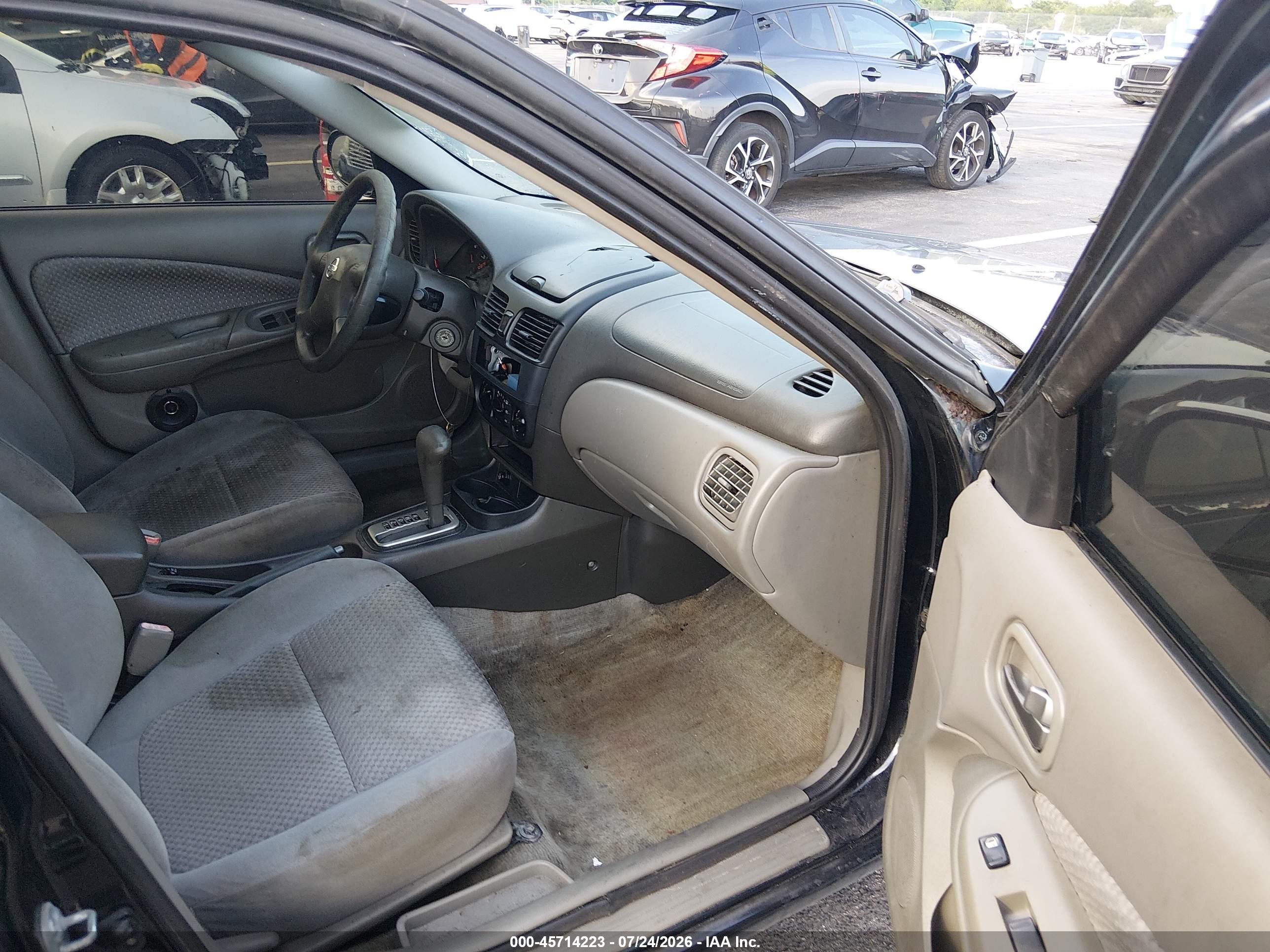 2005 Nissan Sentra 1.8s Black vin: 3N1CB51D45L593073