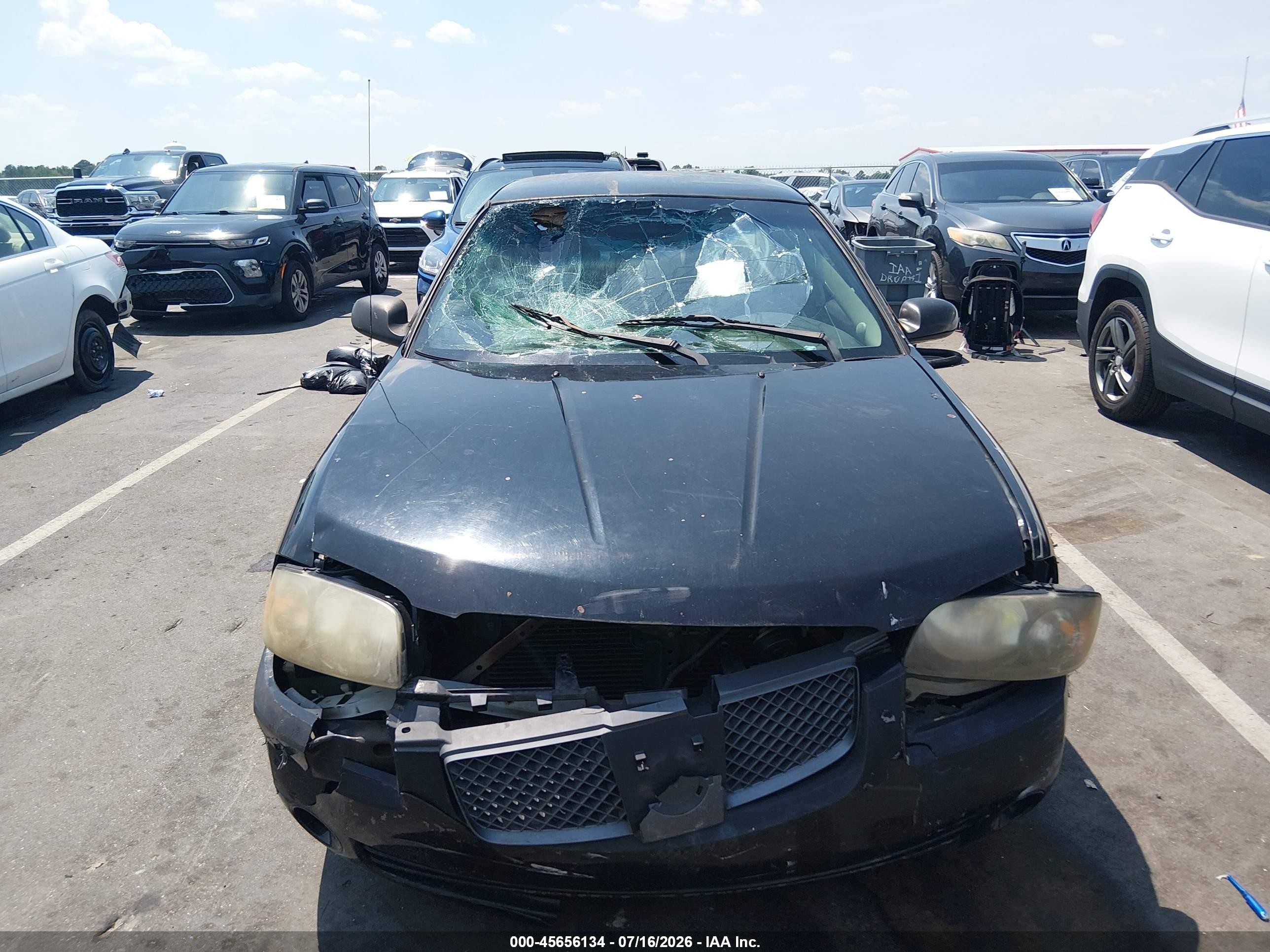 2006 Nissan Sentra 1.8s Черный vin: 3N1CB51D46L538124