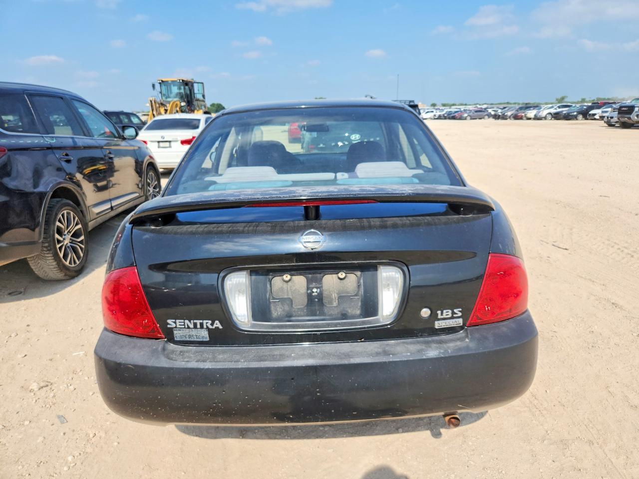 2006 Nissan Sentra 1.8 Black vin: 3N1CB51D46L575819