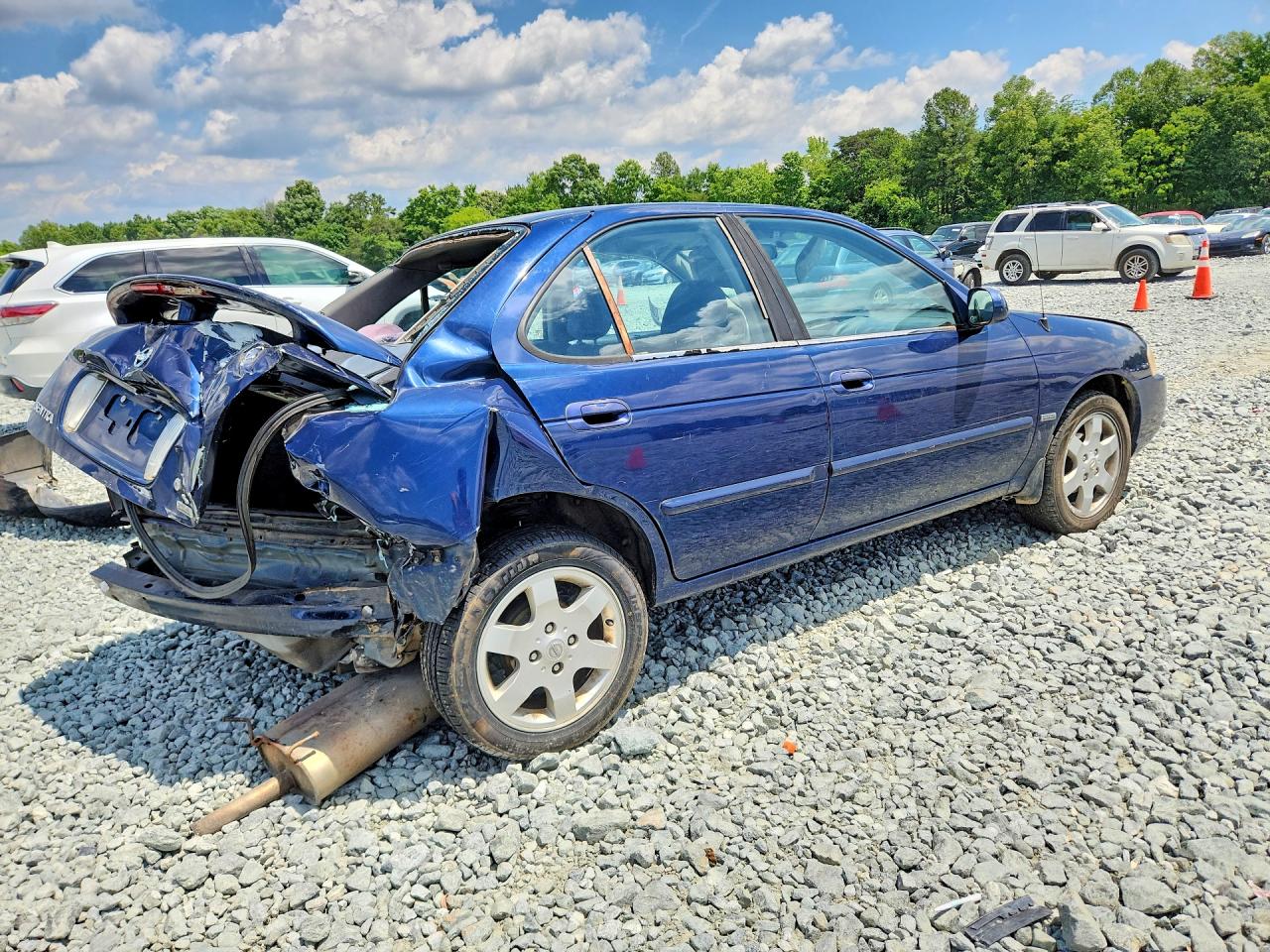2006 Nissan Sentra 1.8 Синий vin: 3N1CB51D46L580776