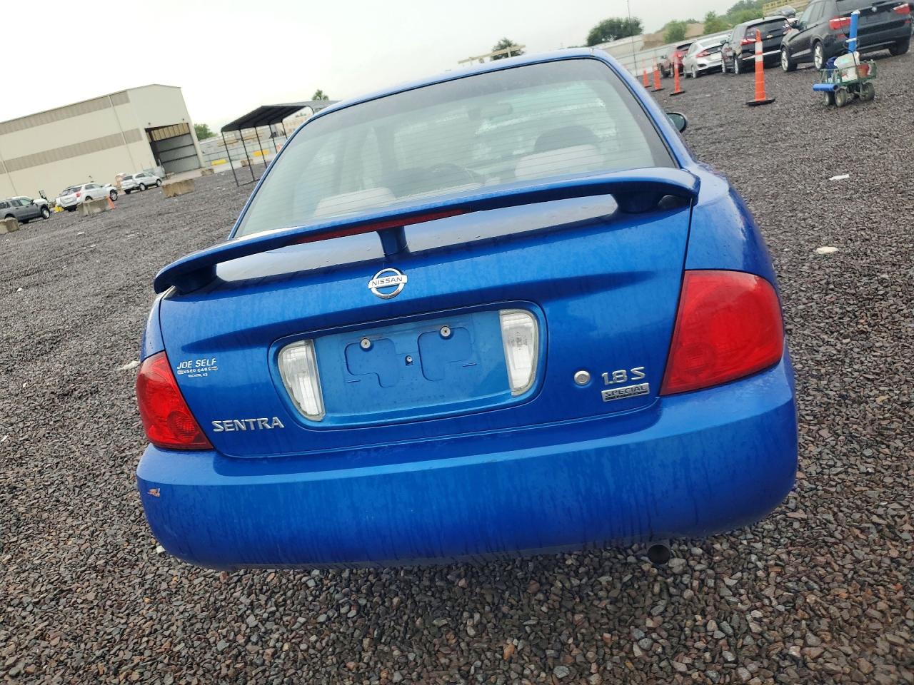 2006 Nissan Sentra 1.8 Blue vin: 3N1CB51D46L639051