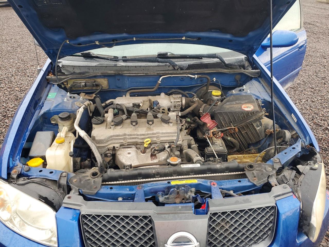 2006 Nissan Sentra 1.8 Blue vin: 3N1CB51D46L639051