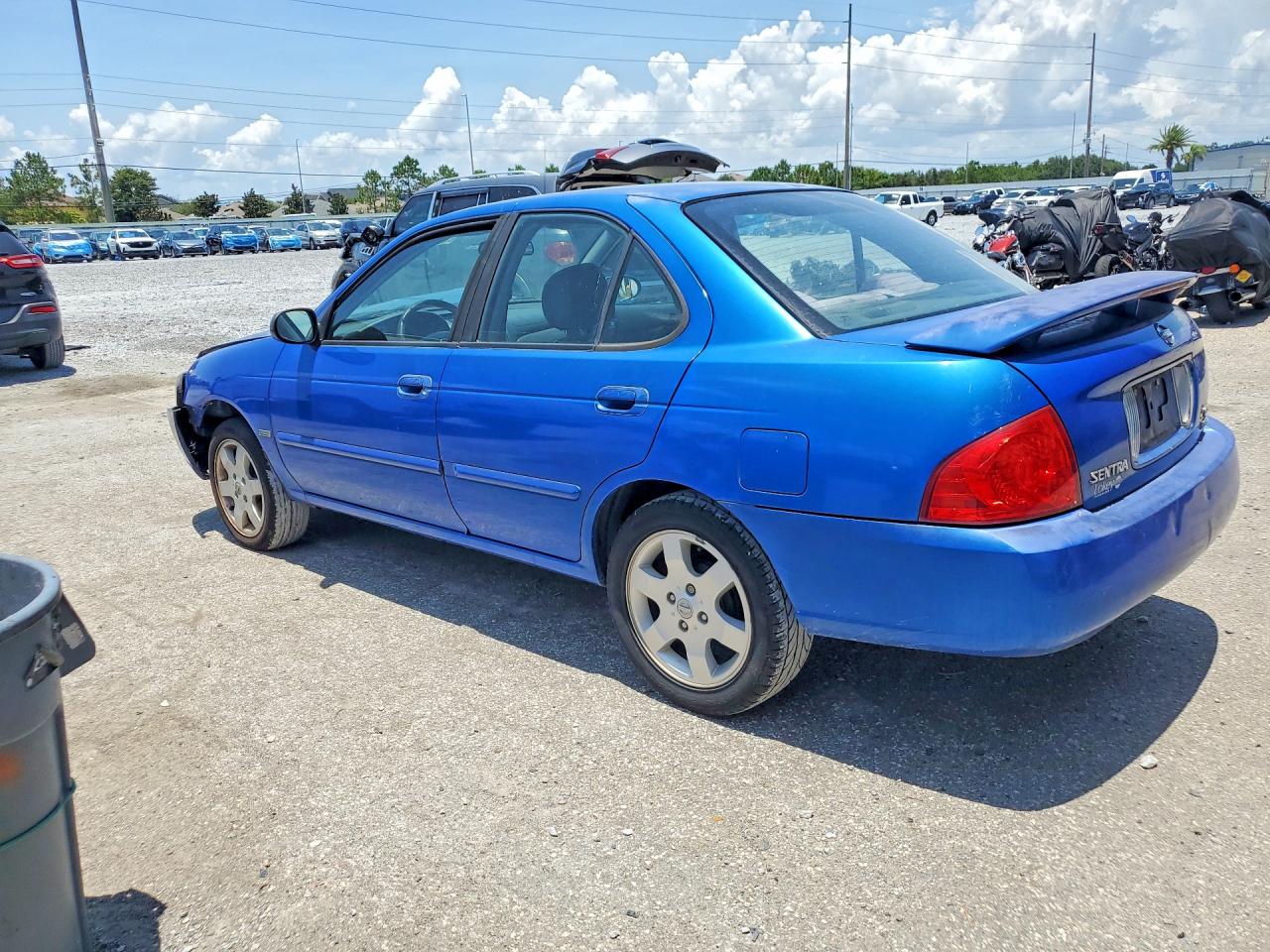 2006 Nissan Sentra 1.8/1.8s Blue vin: 3N1CB51D46L643228