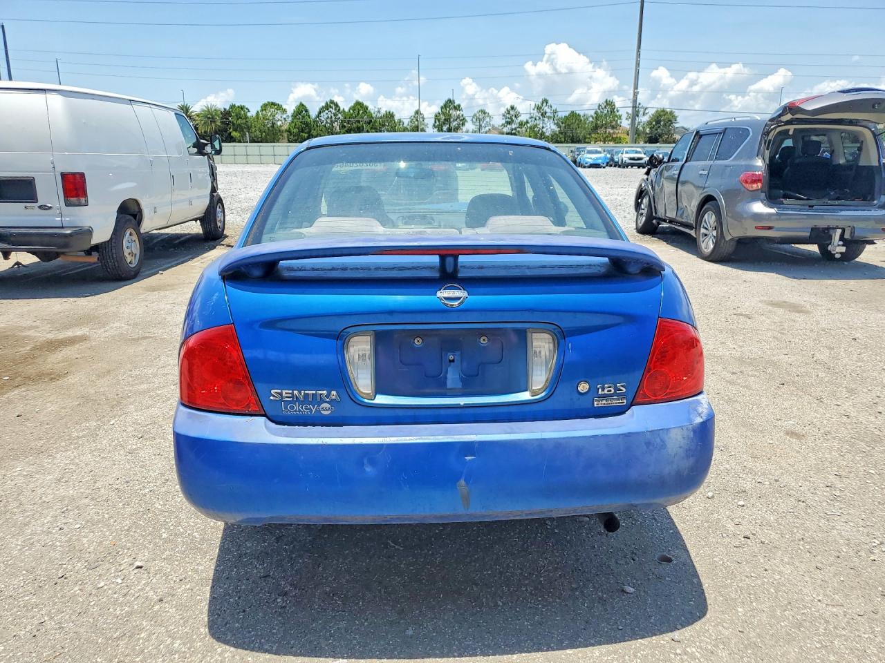 2006 Nissan Sentra 1.8/1.8s Blue vin: 3N1CB51D46L643228