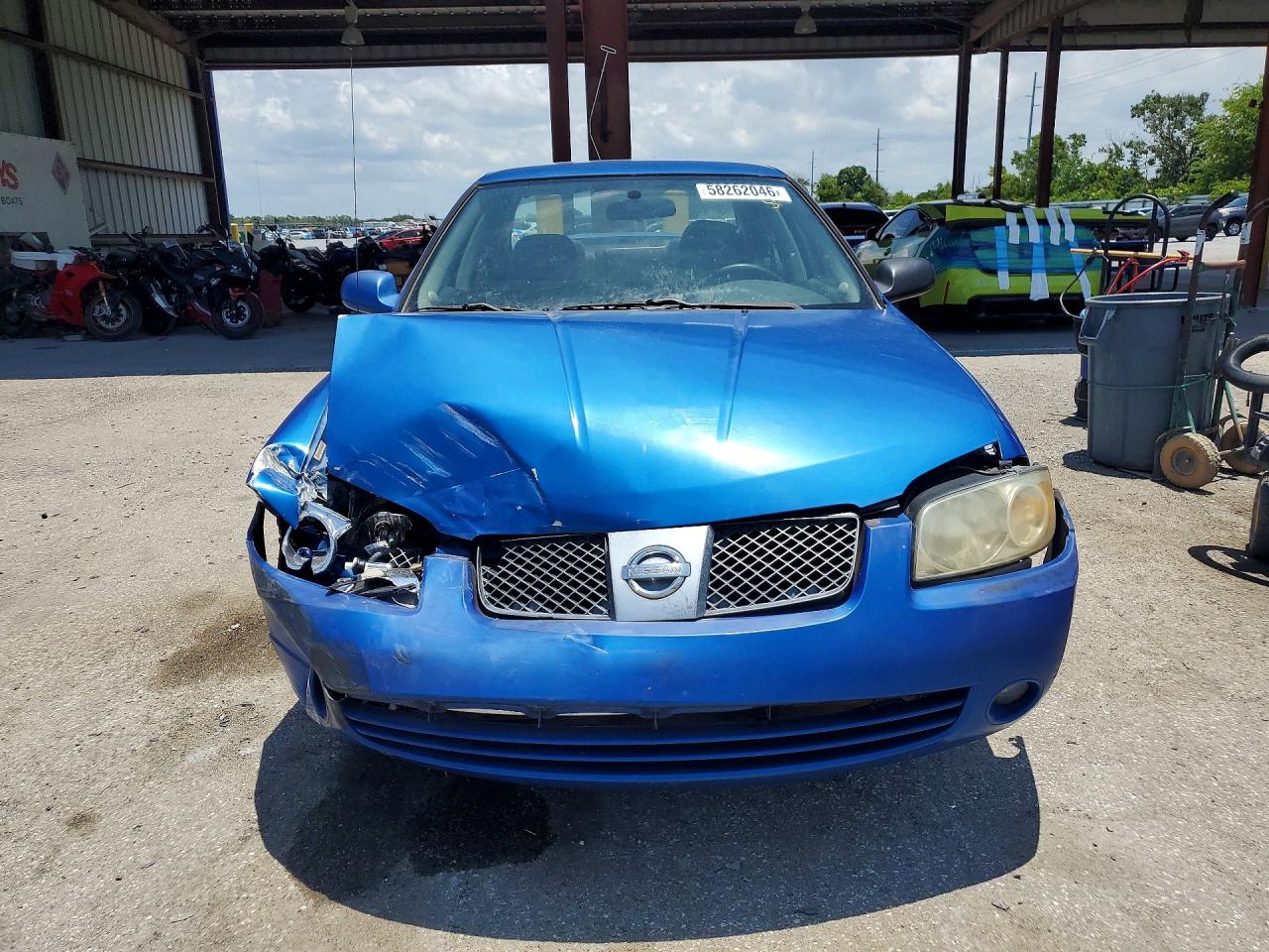 2006 Nissan Sentra 1.8/1.8s Blue vin: 3N1CB51D46L643228