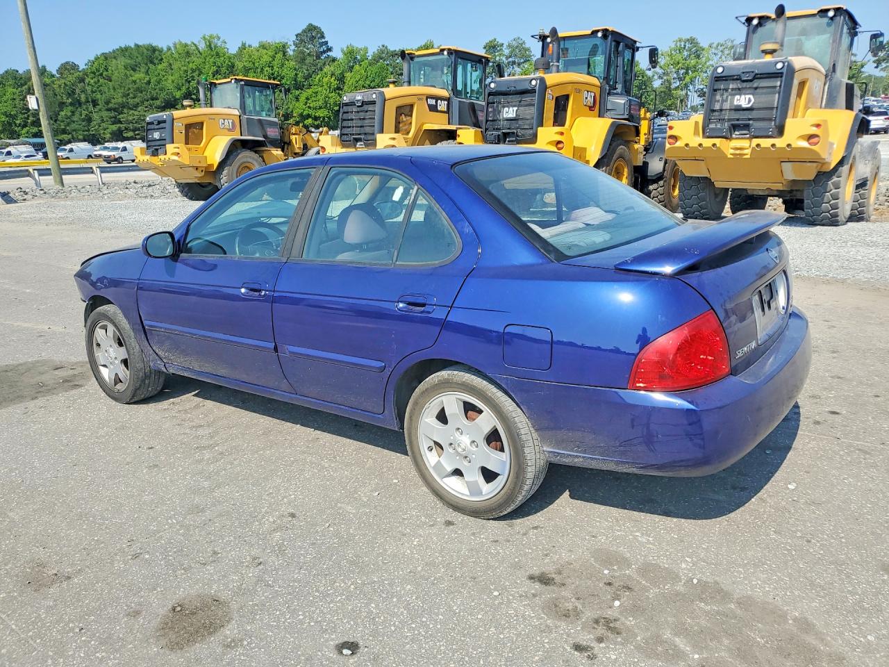 2006 Nissan Sentra 1.8 Blue vin: 3N1CB51D46L643701